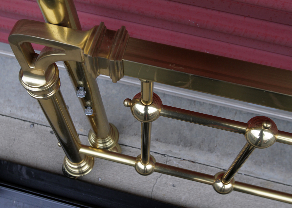 Queen Size Brass Bed Frame