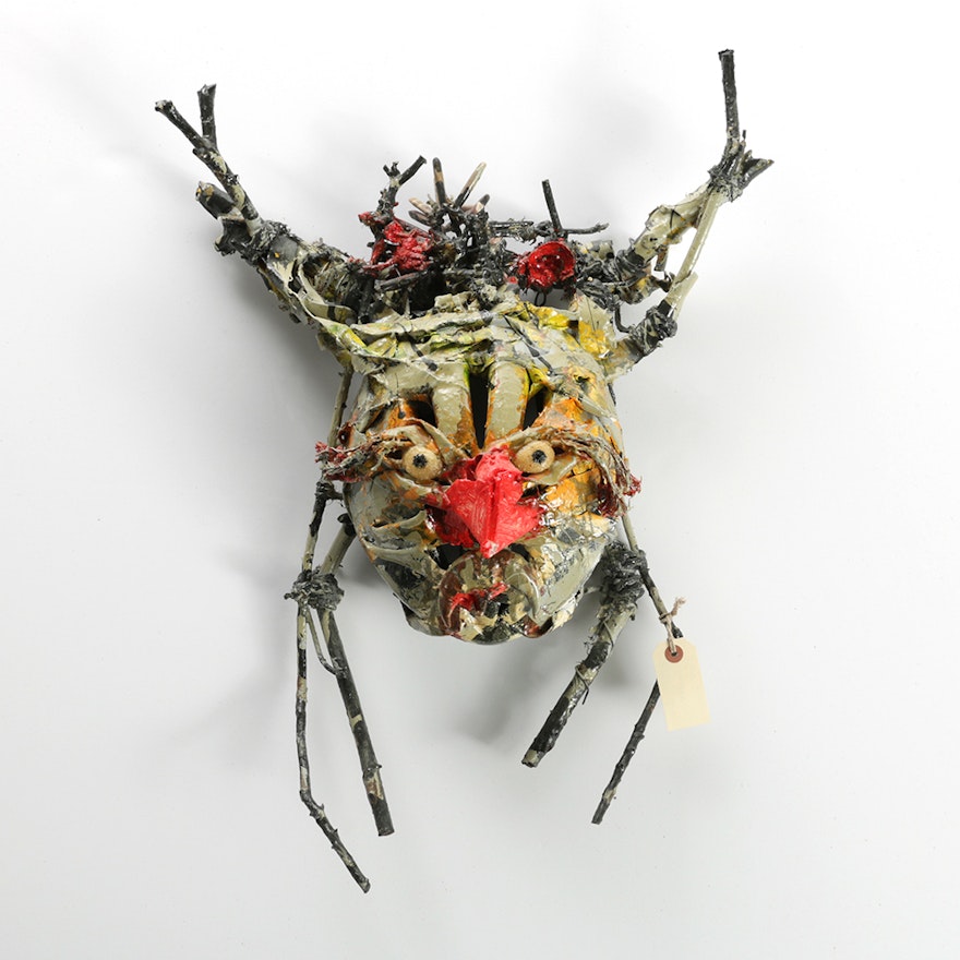 Frank Kowing Mixed Media Sculpture "Walt III"