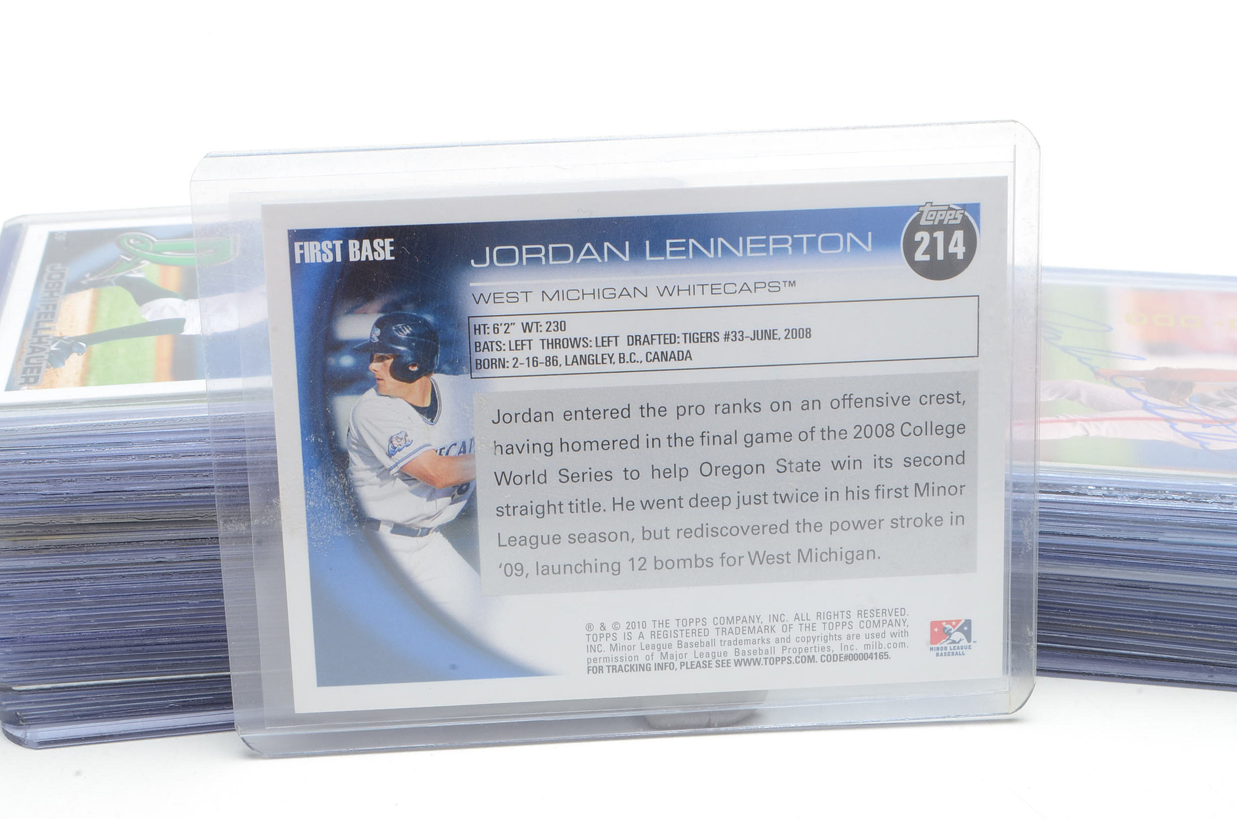 Signed Baseball Cards, Some Certified