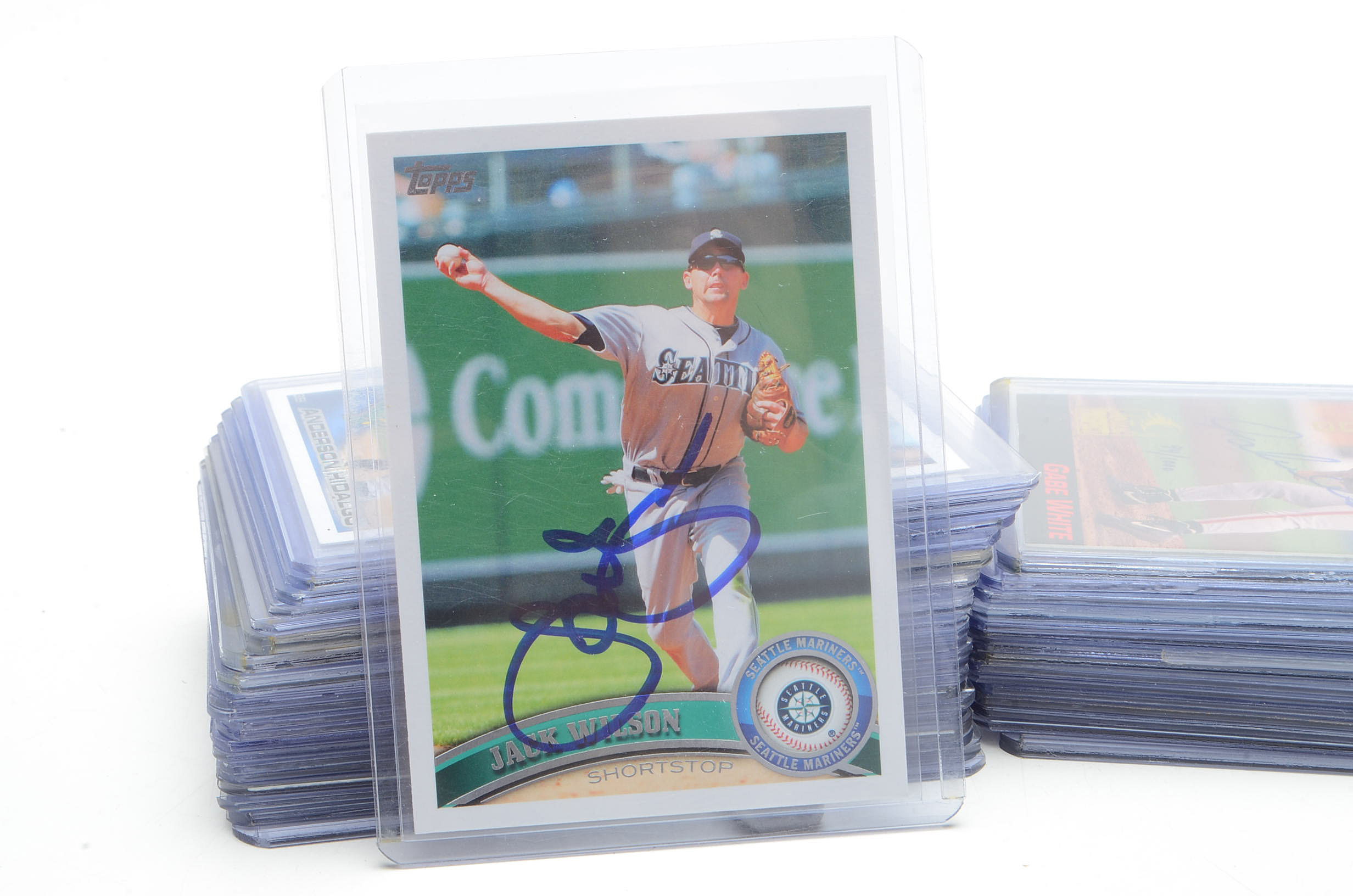 Signed Baseball Cards, Some Certified