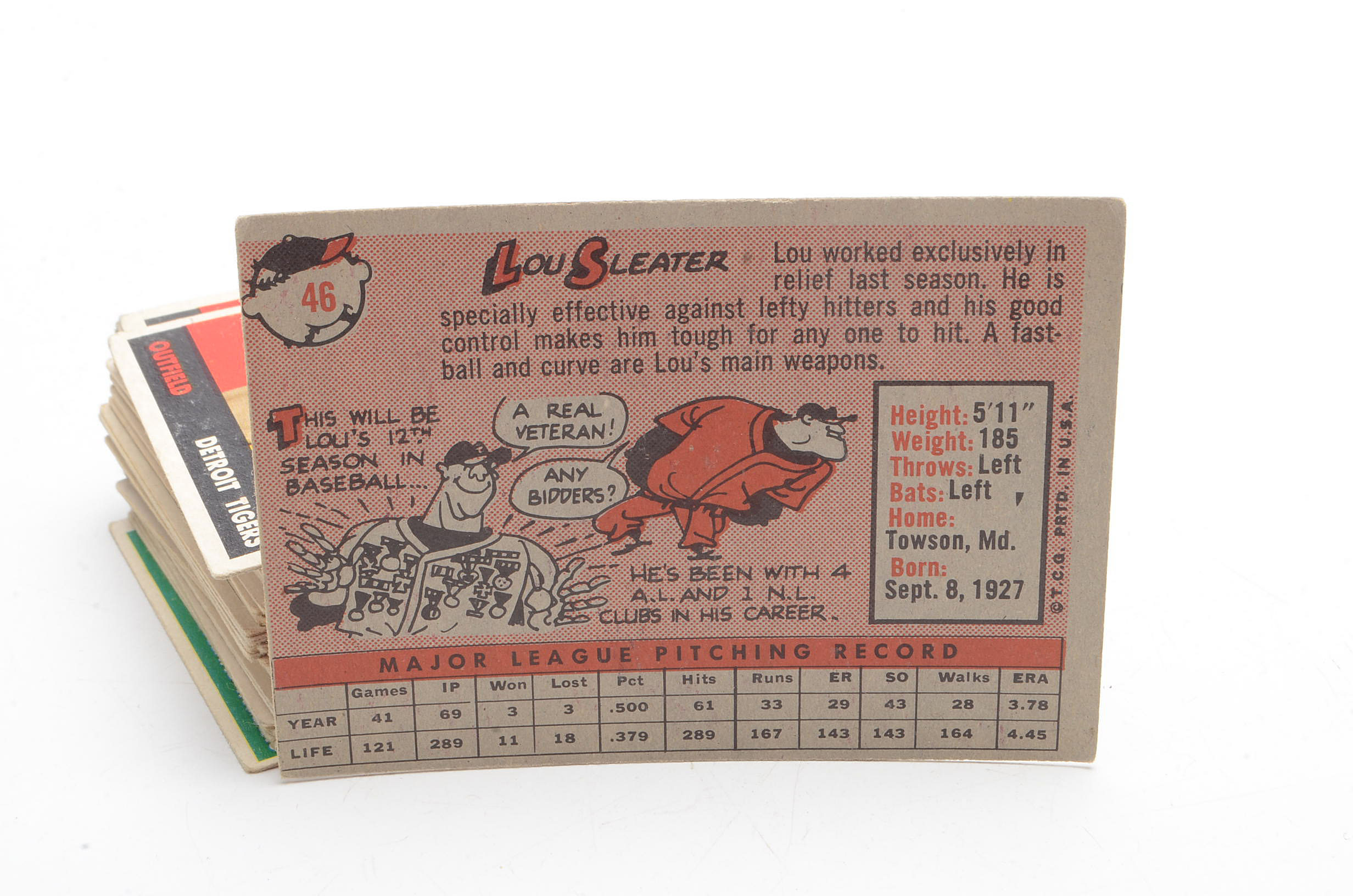 Fifty-Two 1958 Topps Baseball Cards