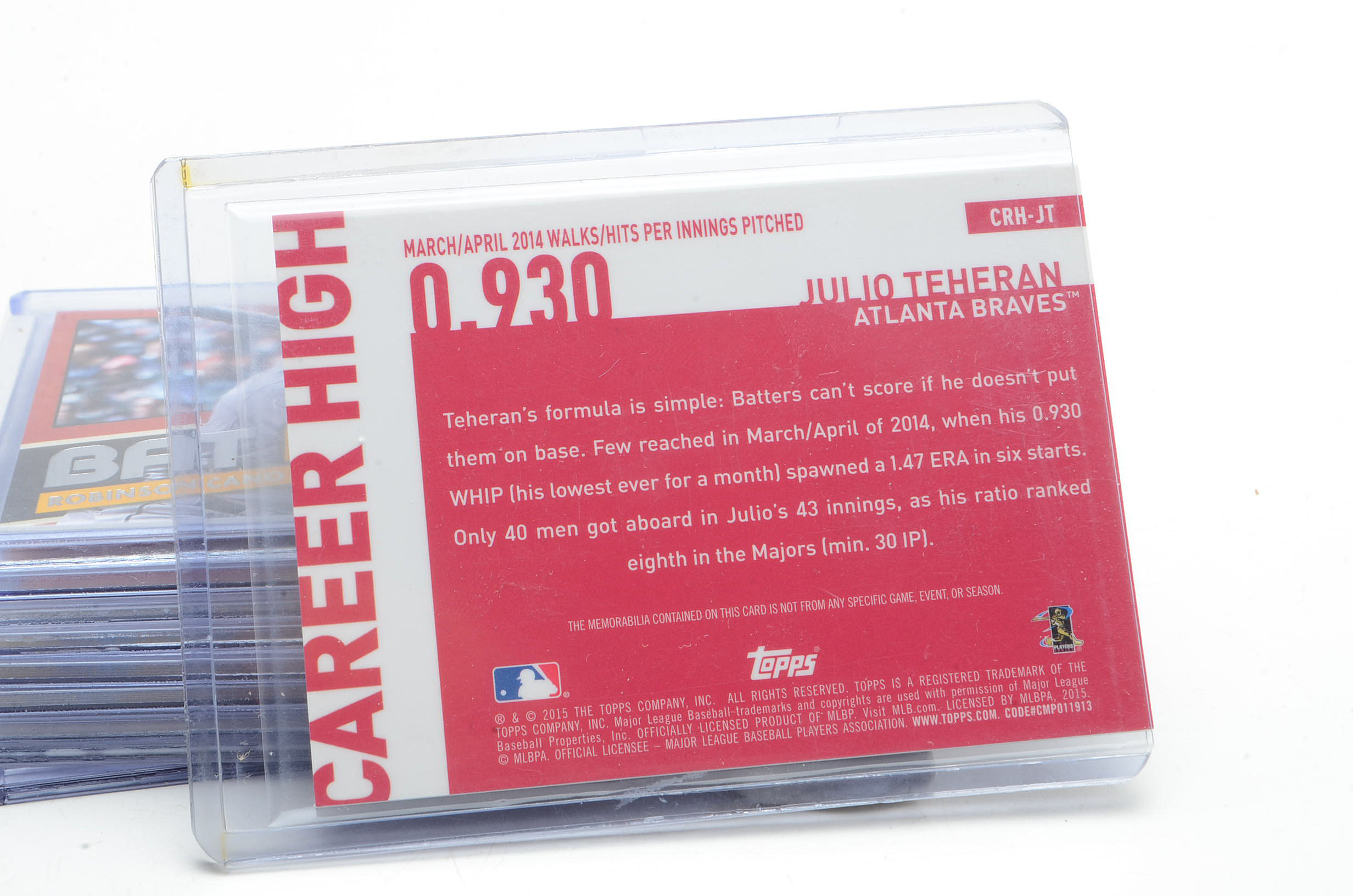 Baseball Jersey Cards