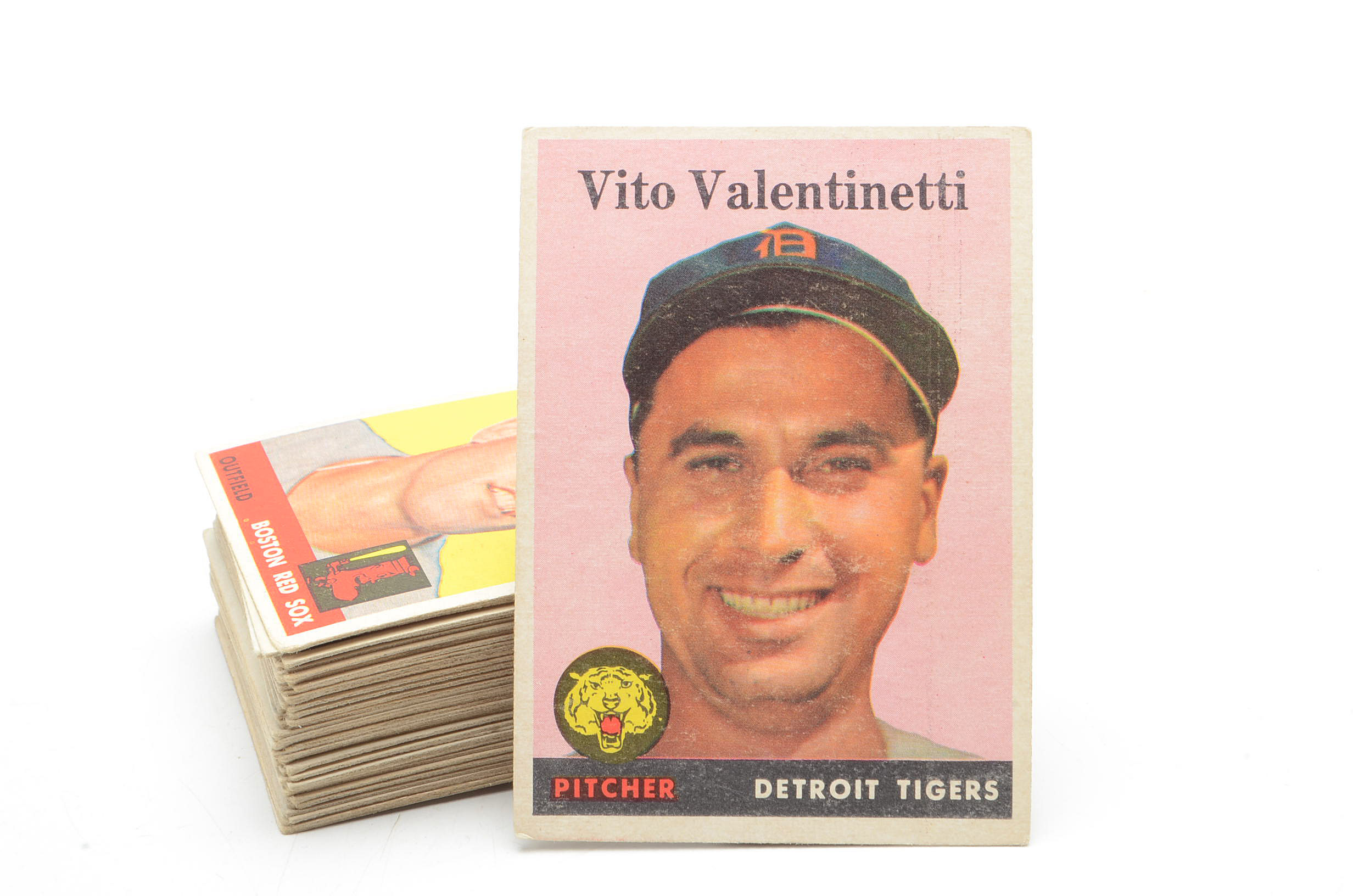 Fifty 1958 Topps Baseball Cards