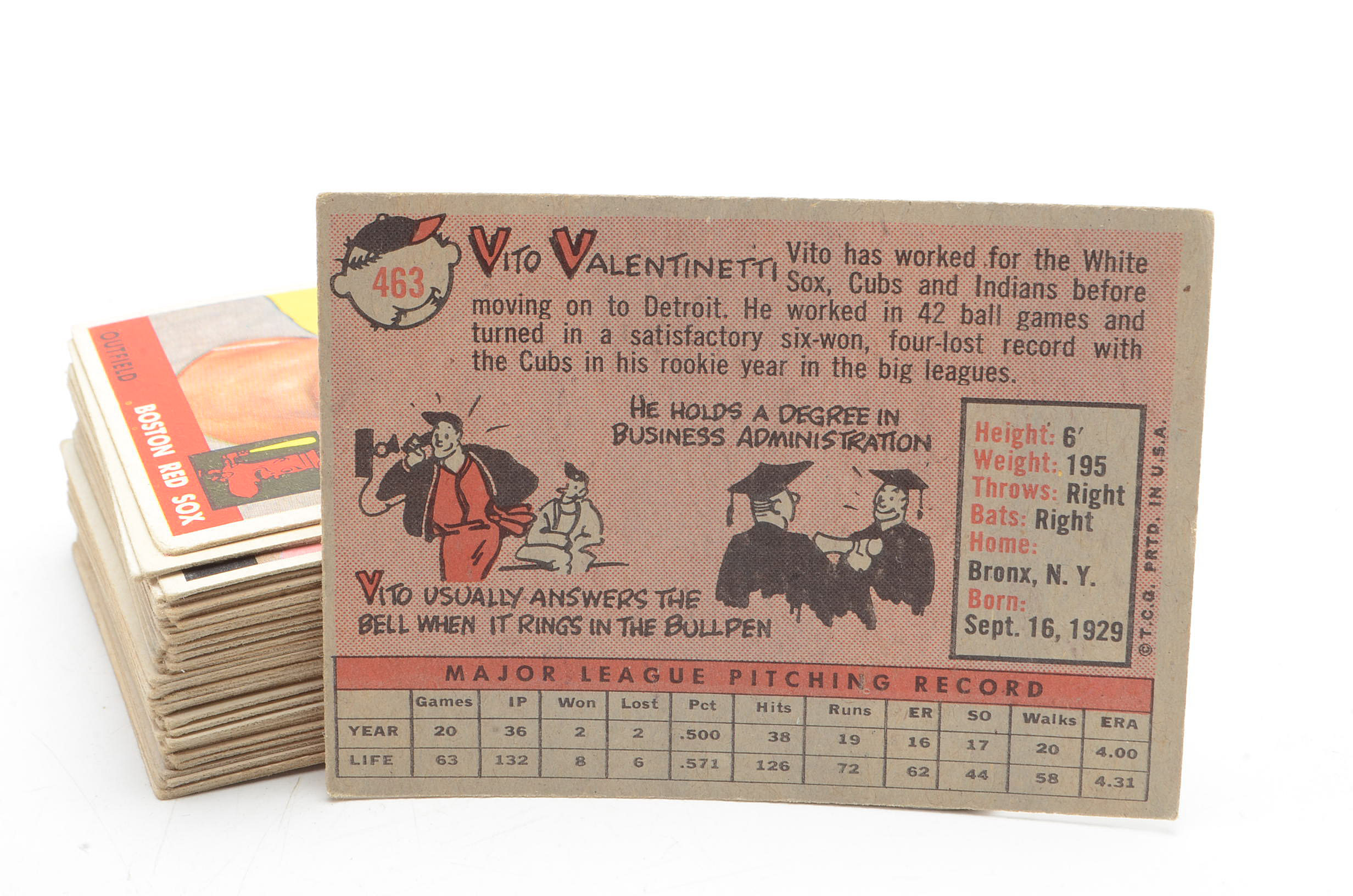 Fifty 1958 Topps Baseball Cards