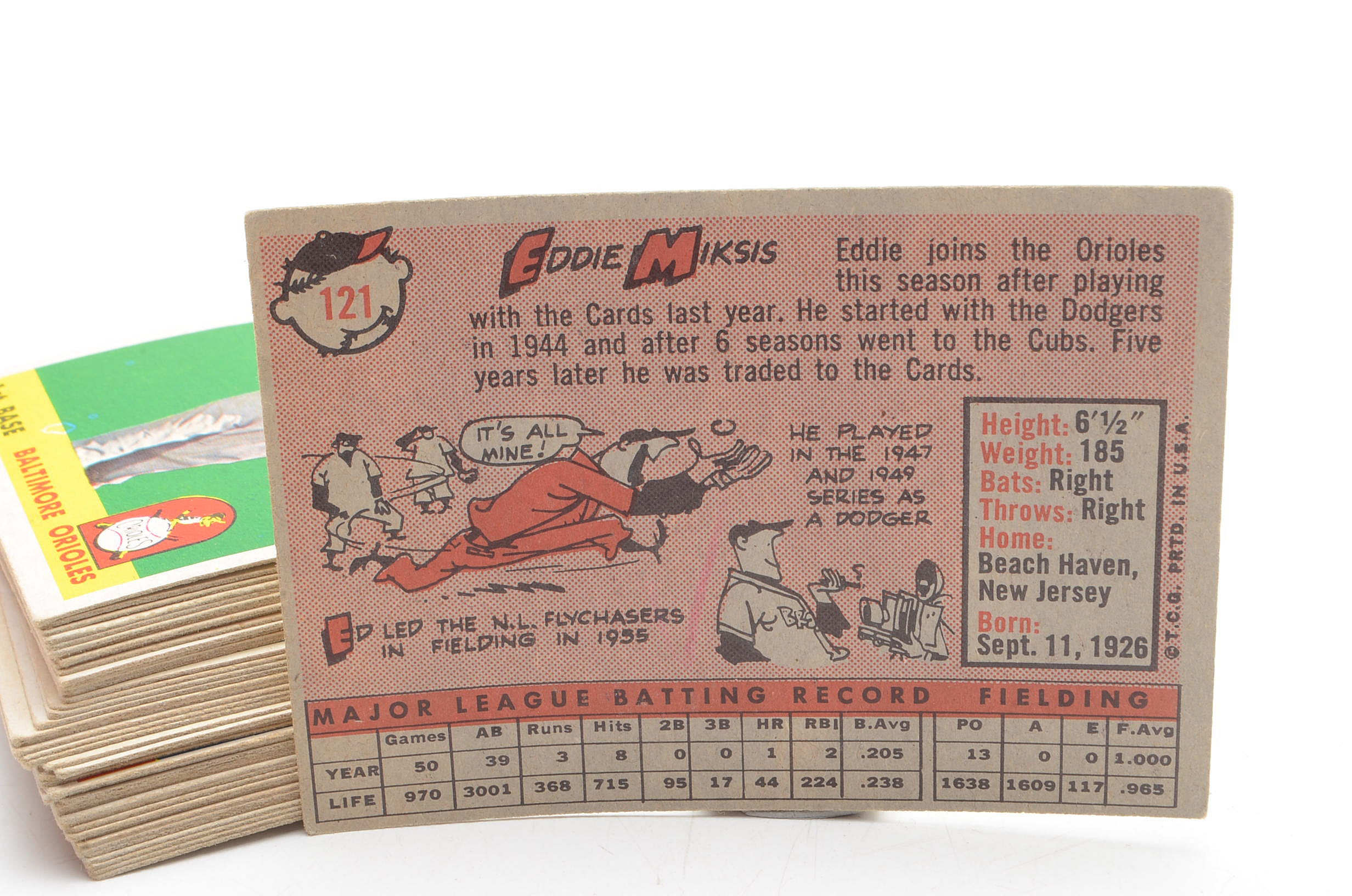 Forty-Eight 1958 Topps Baseball Cards