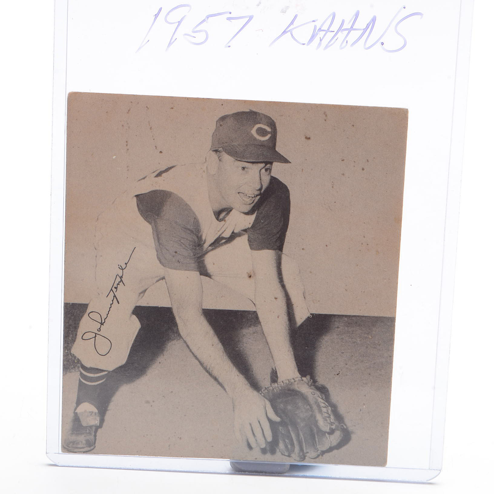 1957 Temple, Thurman, and Gross 1957 Kahn's Reds Cards