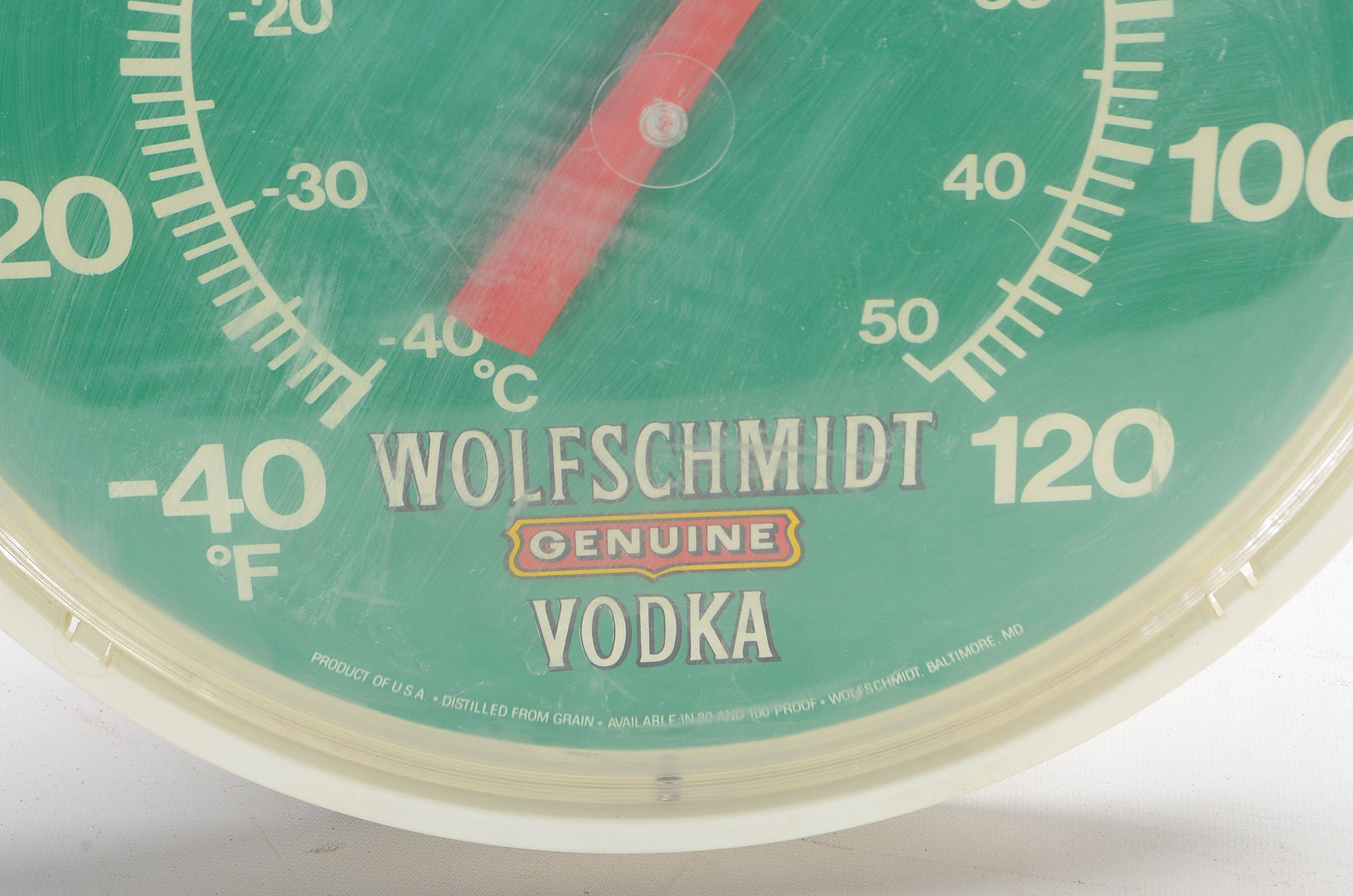 Wolfschmidt Vodka Thermometer