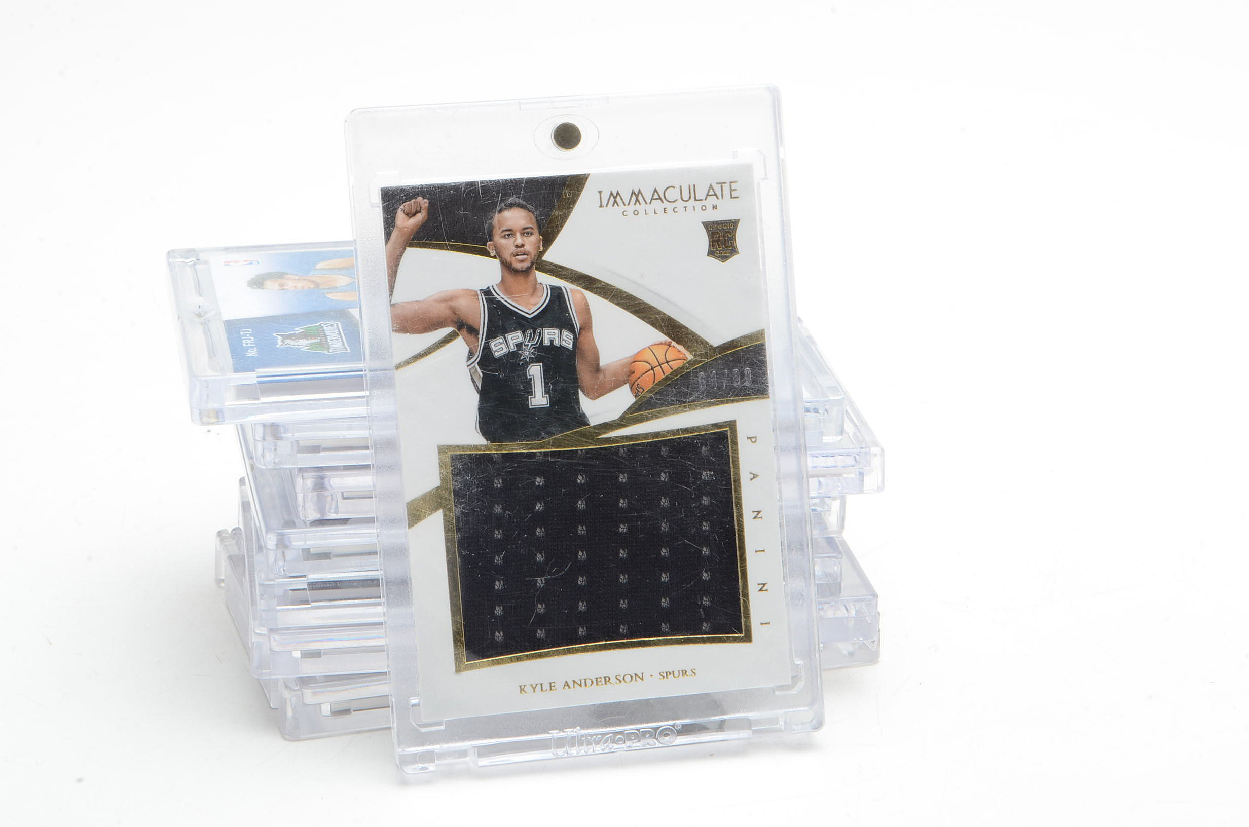 Ten Panini Relic Jersey NBA Basketball Cards