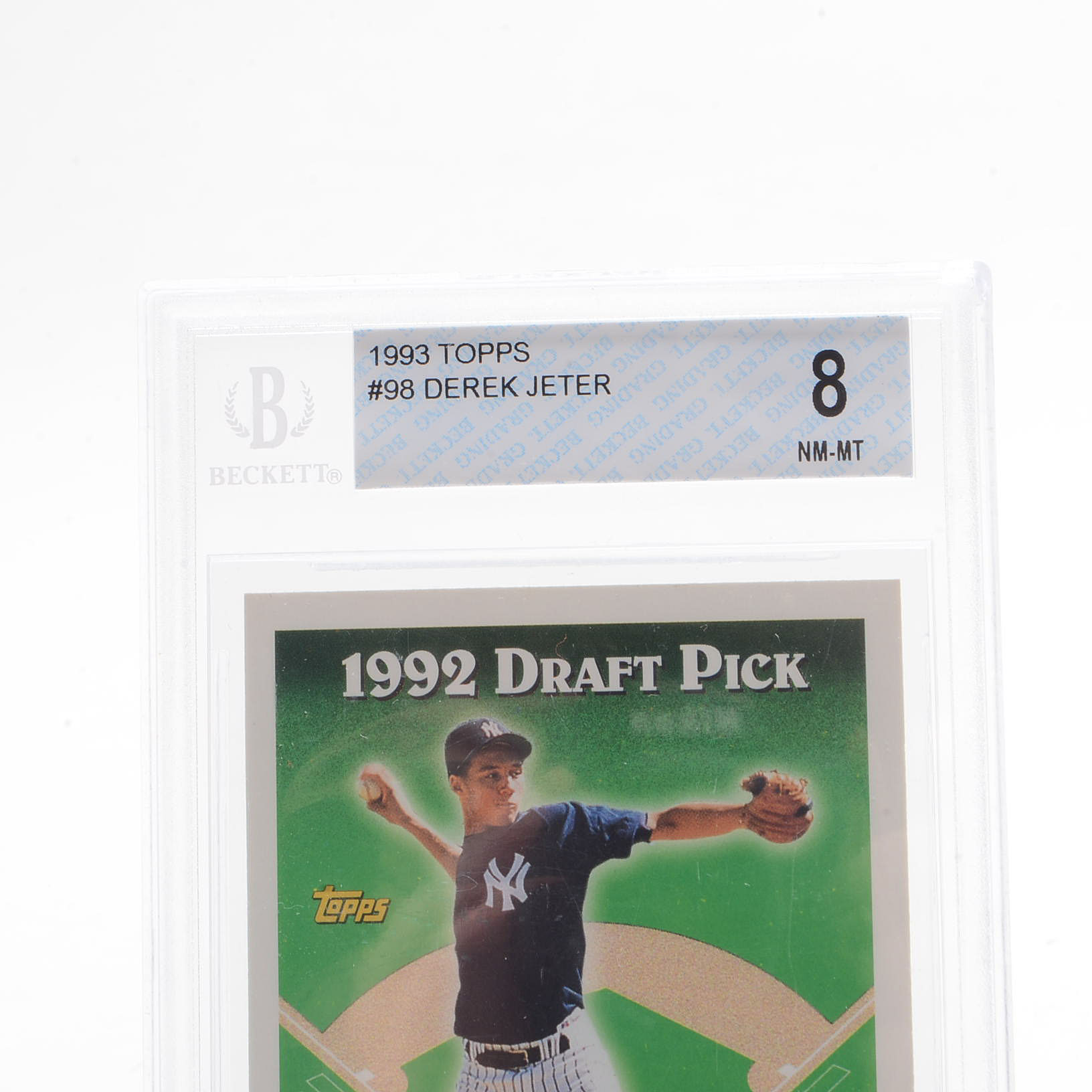 1993 Derek Jeter Topps Graded Rookie Card
