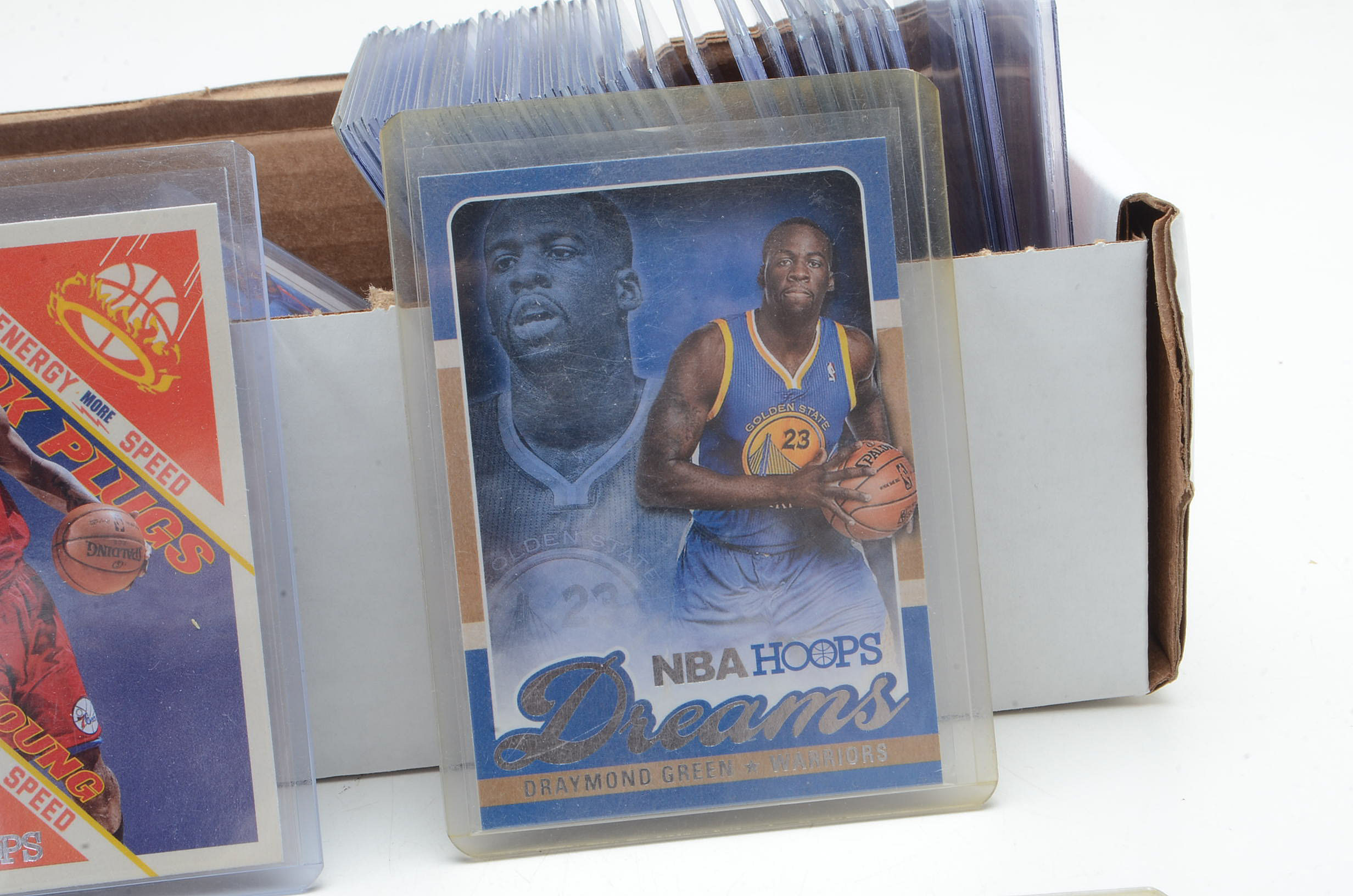 One Hundred Assorted NBA Stars, Inserts, and Serial Numbered Cards