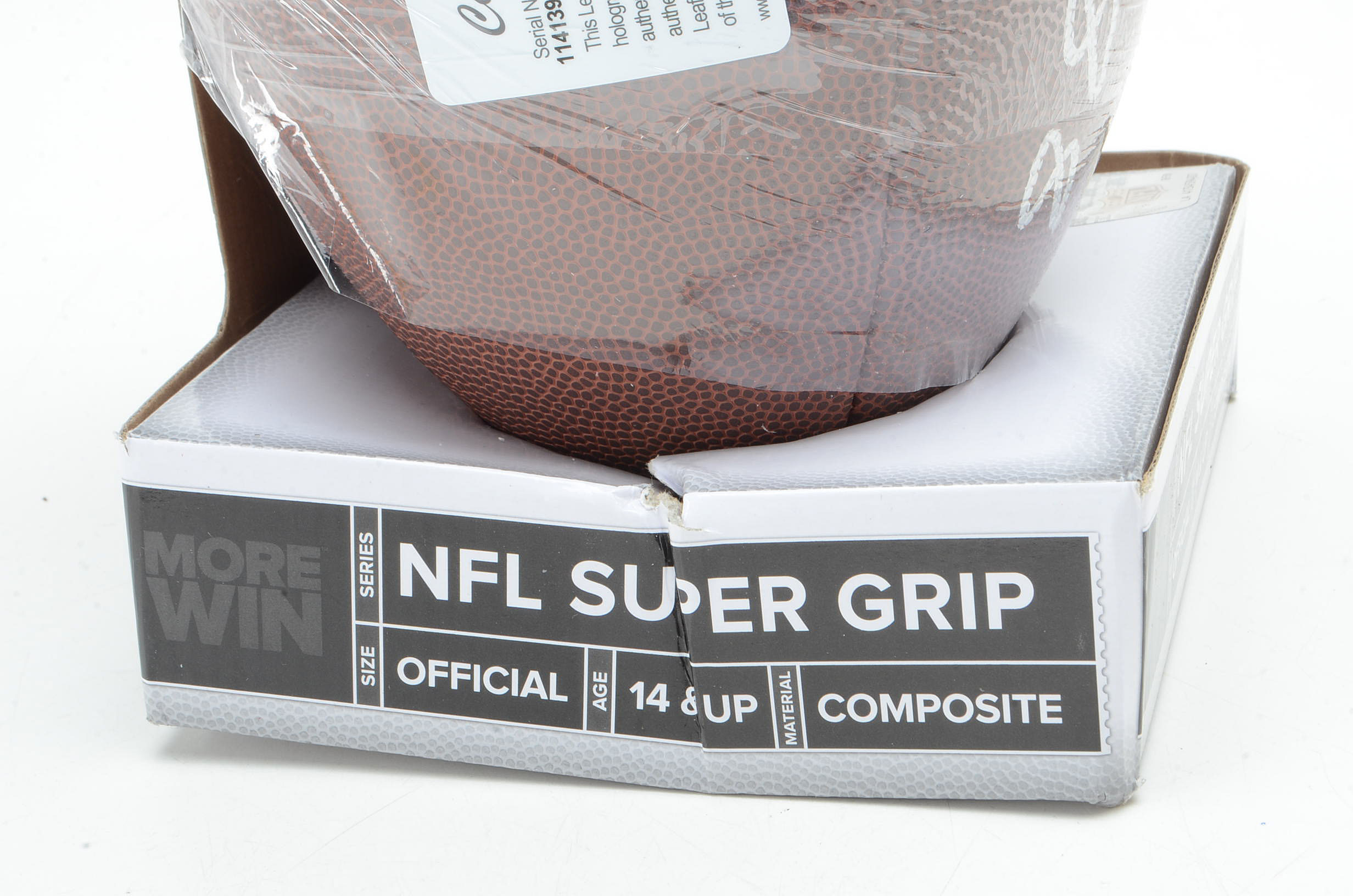 Jack Ham Signed Wilson Football Leaf COA