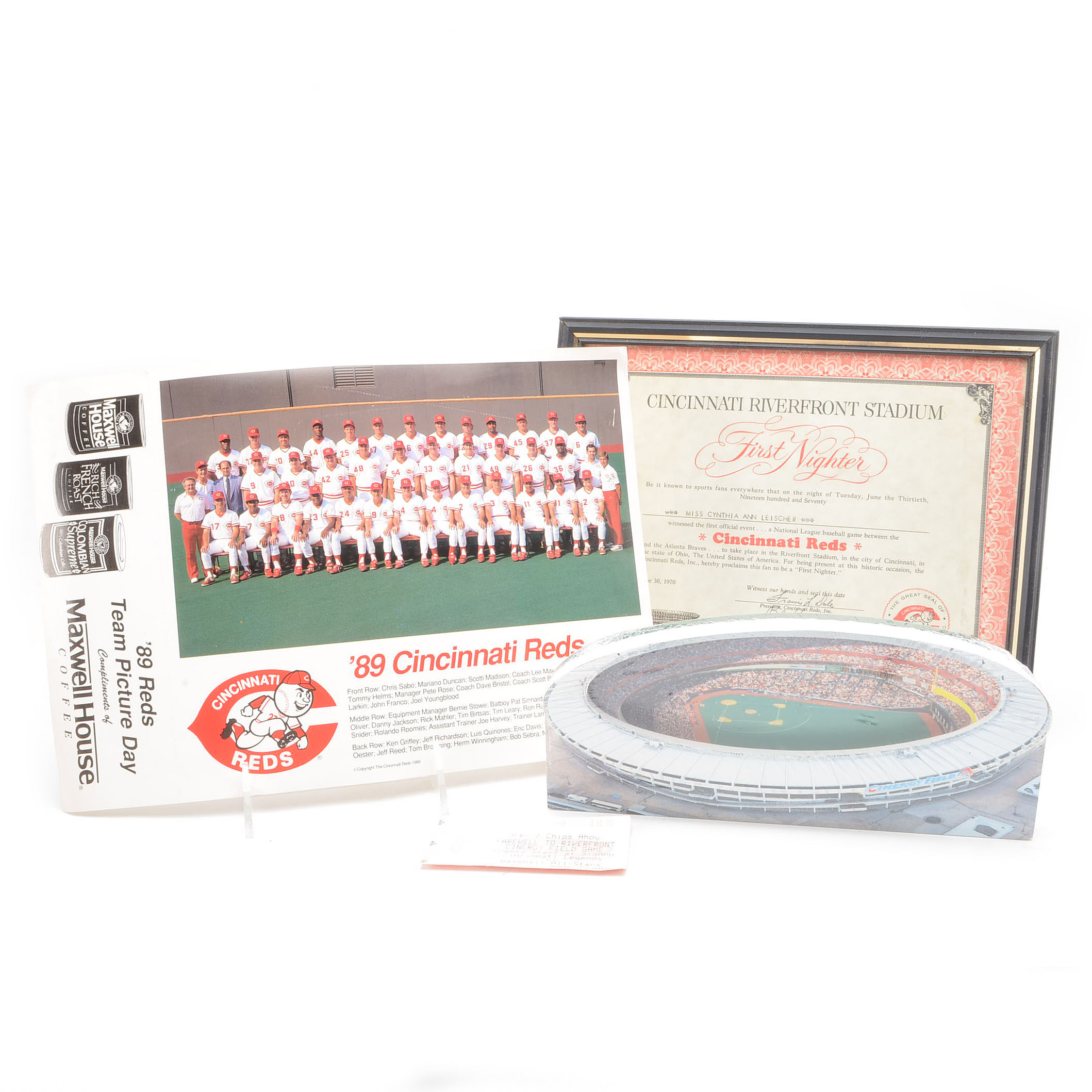 Riverfront First and Last Game Souvenirs