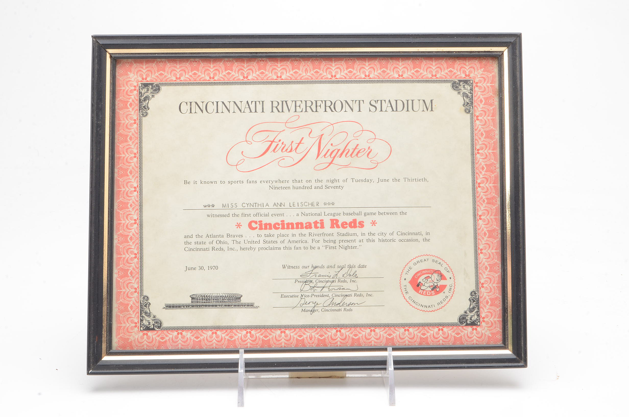 Riverfront First and Last Game Souvenirs