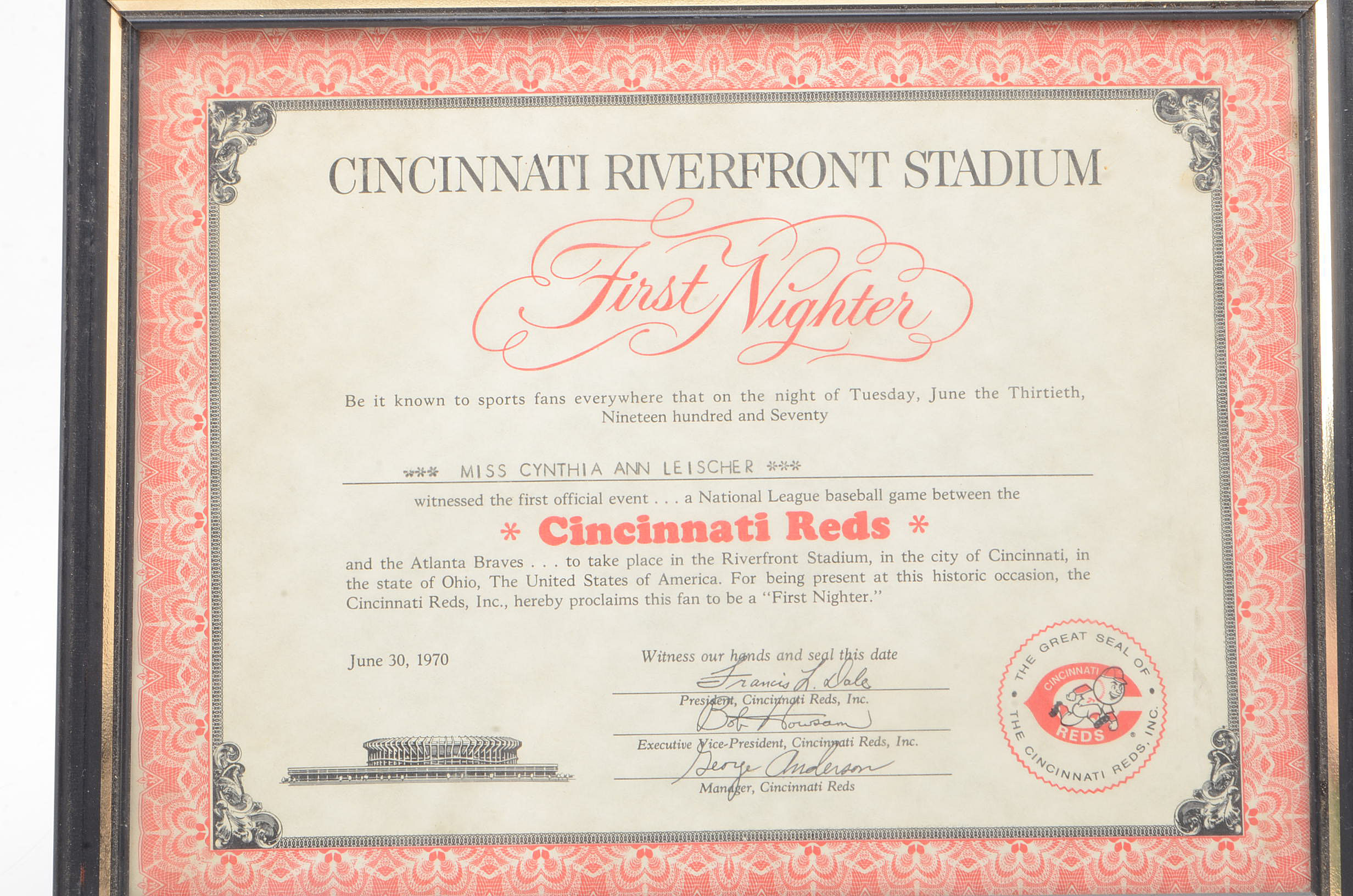 Riverfront First and Last Game Souvenirs