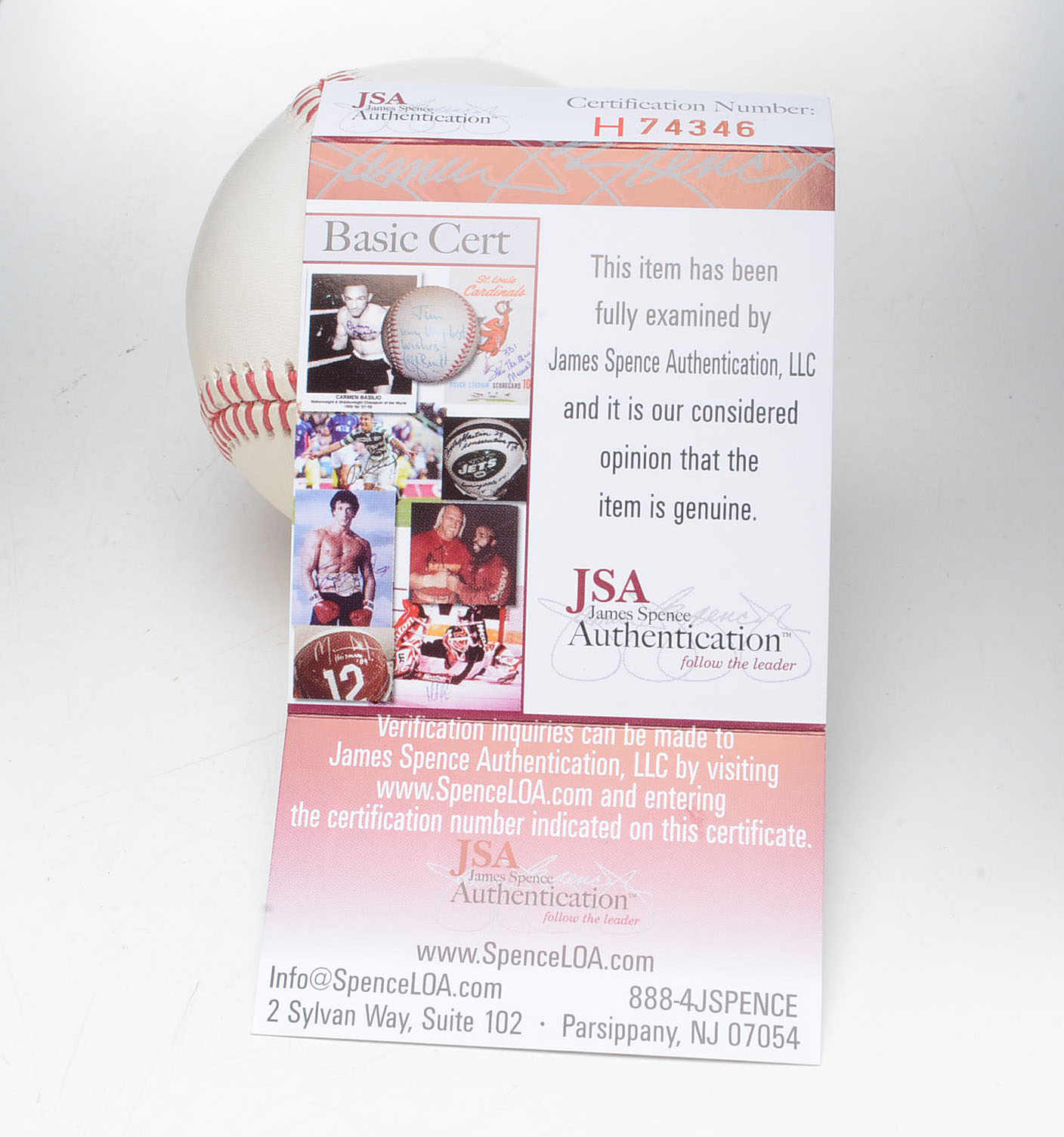 Adam Dunn Signed Rawlings MLB Baseball JSA COA