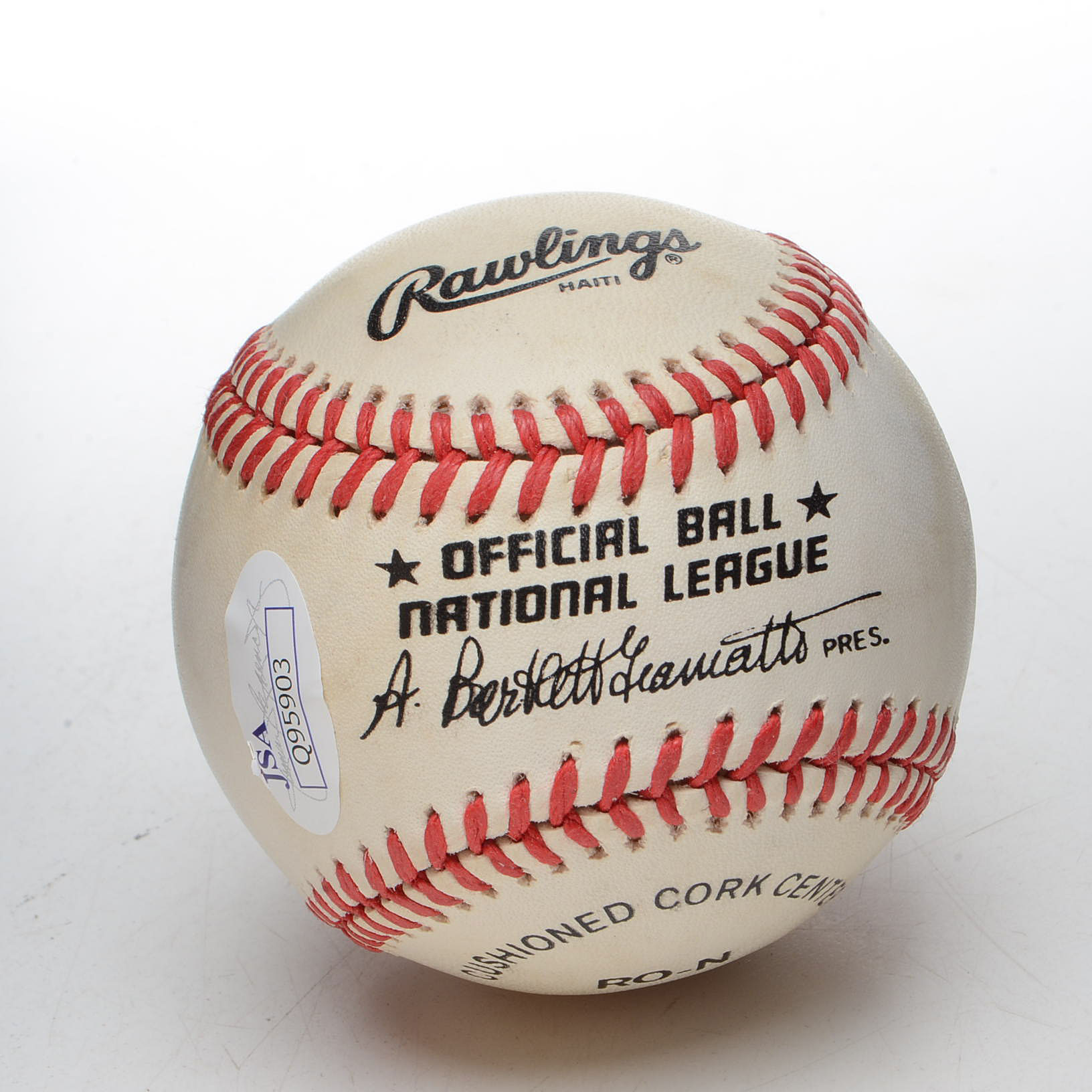 Stan Musial Signed Rawlings MLB Baseball JSA COA