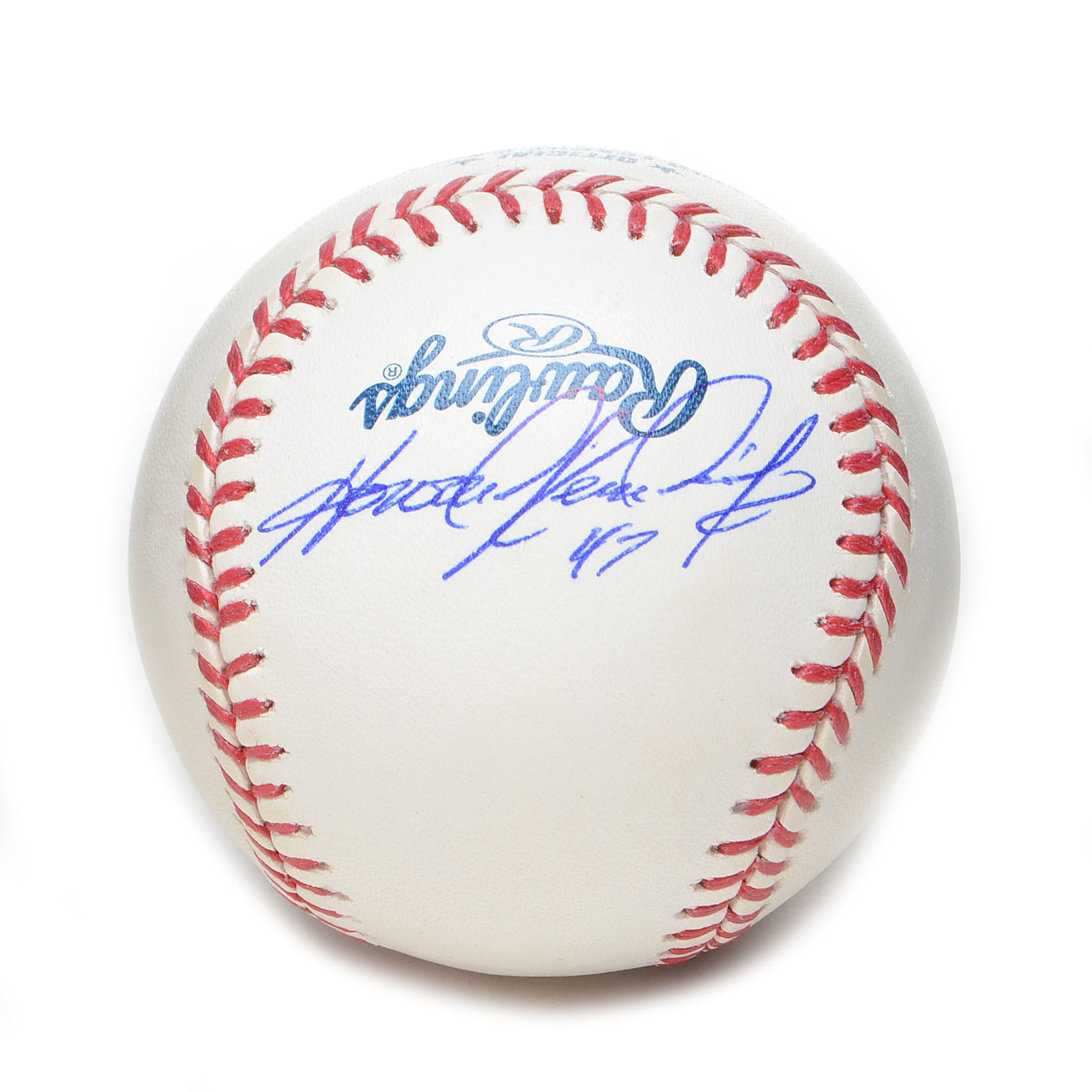 Howie Kendrick Signed Baseball JSA COA