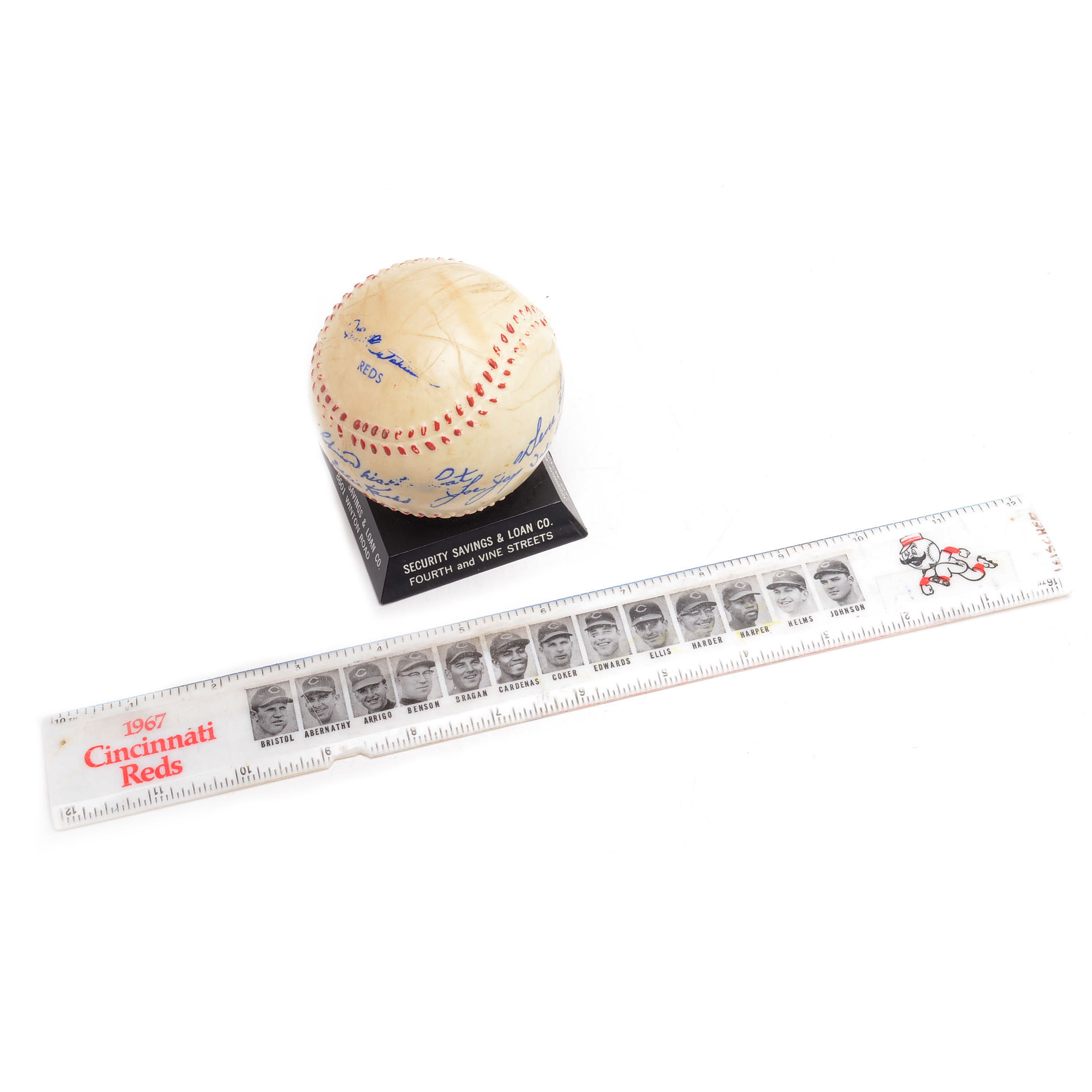 1960s Reds Souvenir Items