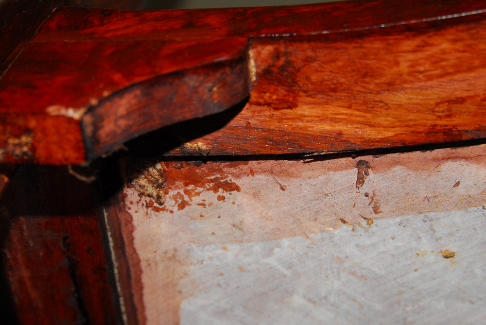 Chinese Marble Seat Corner Chair