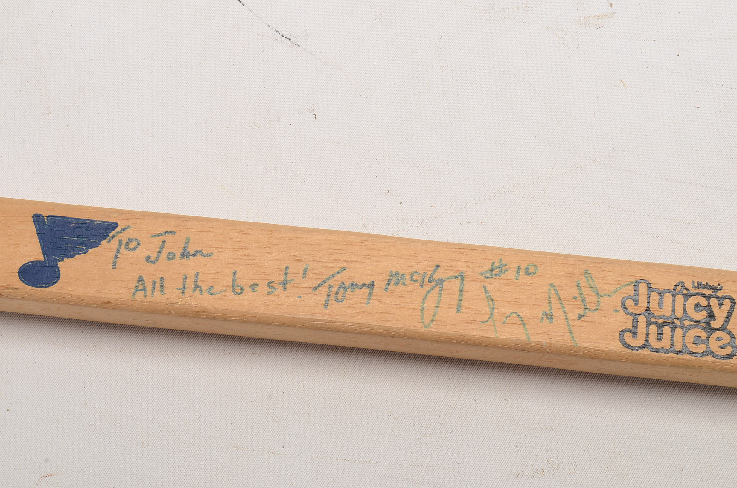 McKegney and Millen Signed Hockey Stick