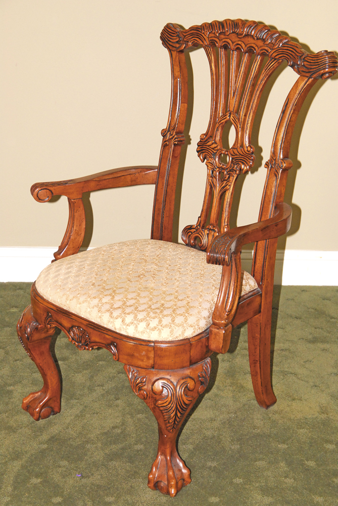 Chippendale Style Armchair