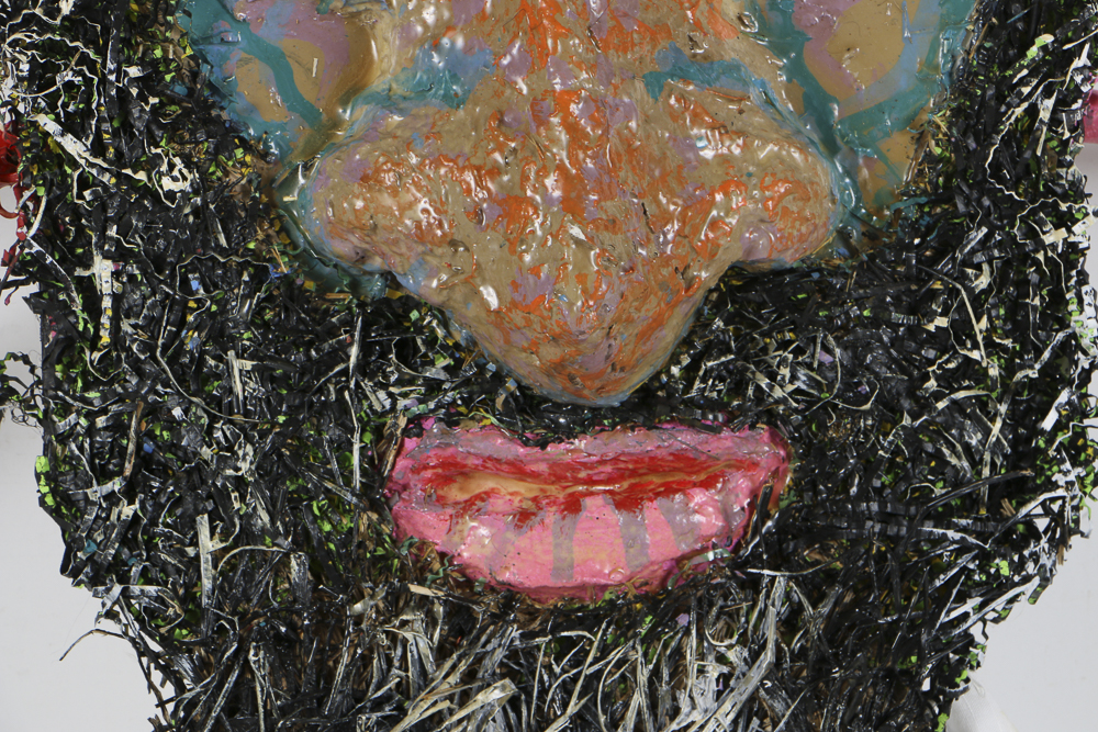 Frank Kowing Mixed Media Wall Sculpture "Obama Got Osama"