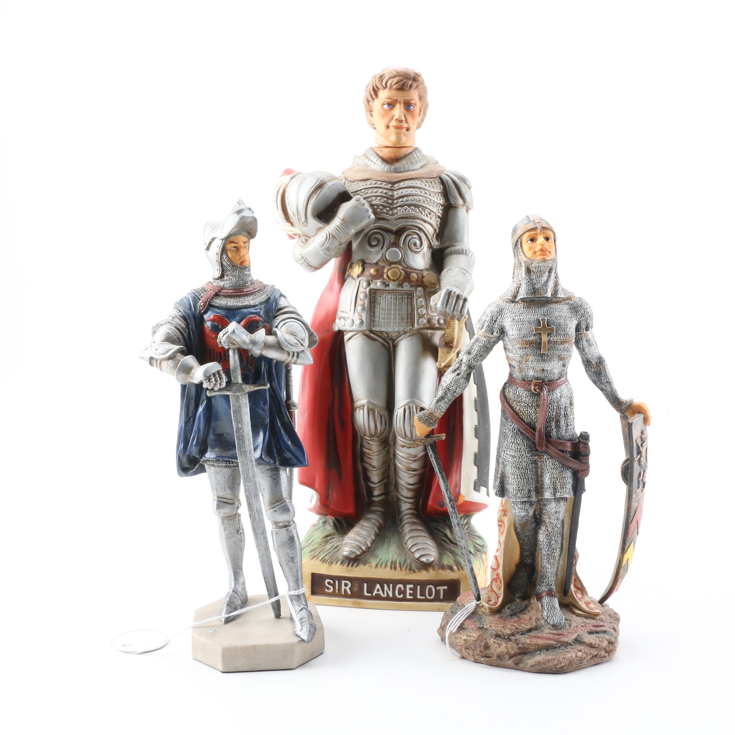 Vintage Sir Lancelot Liquor Decanter