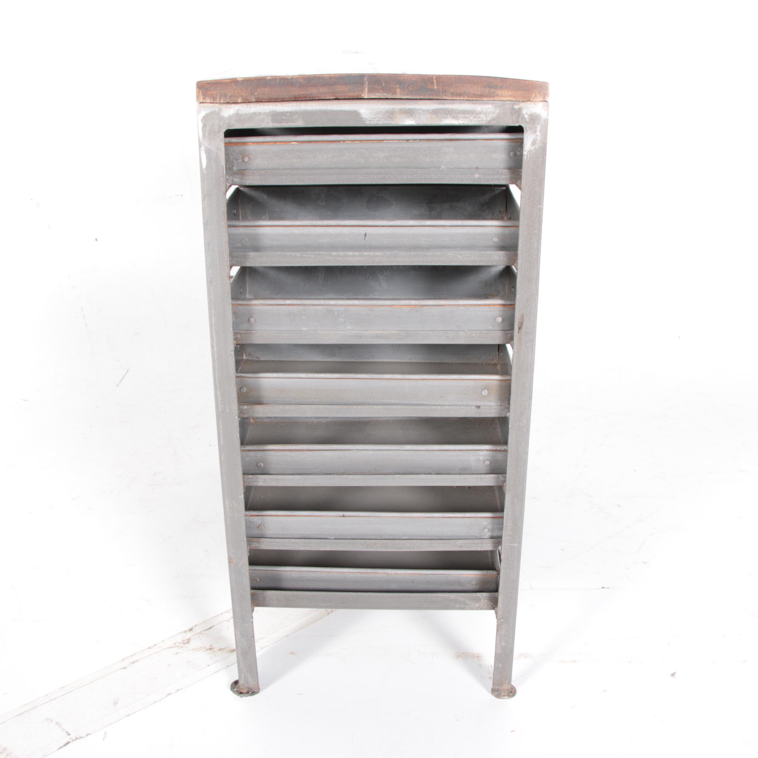 Metal Tray Cabinet
