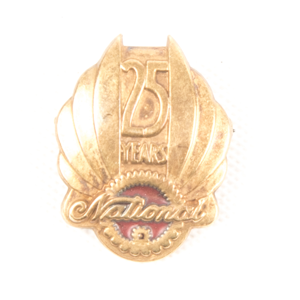 14K Yellow Gold National Service Pin