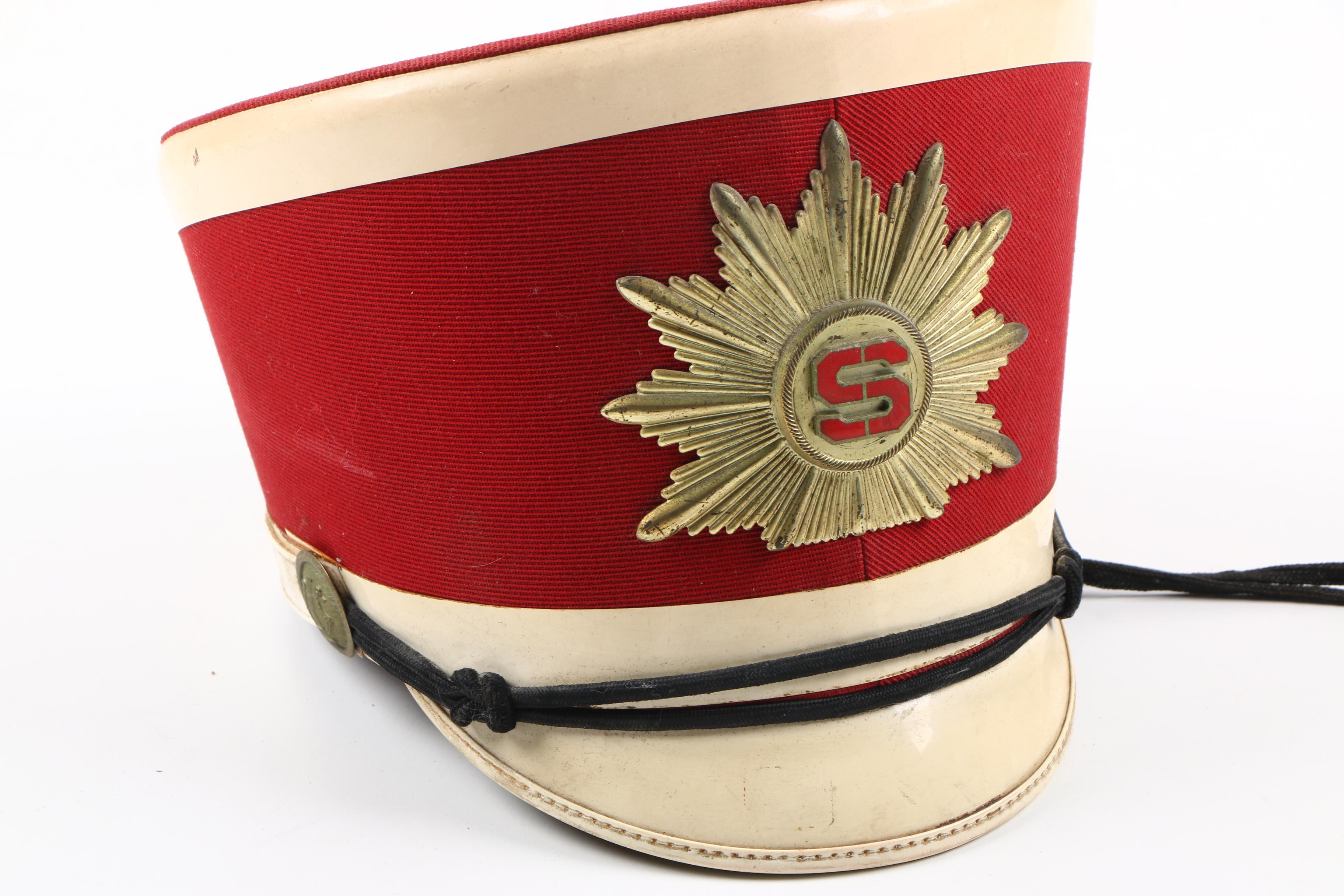 Vintage Marching Band Shako Hat