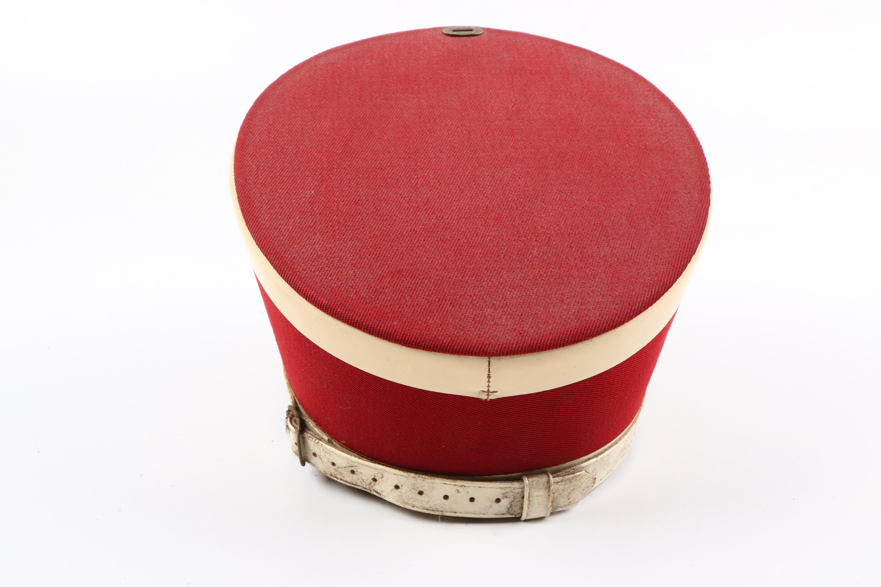 Vintage Marching Band Shako Hat