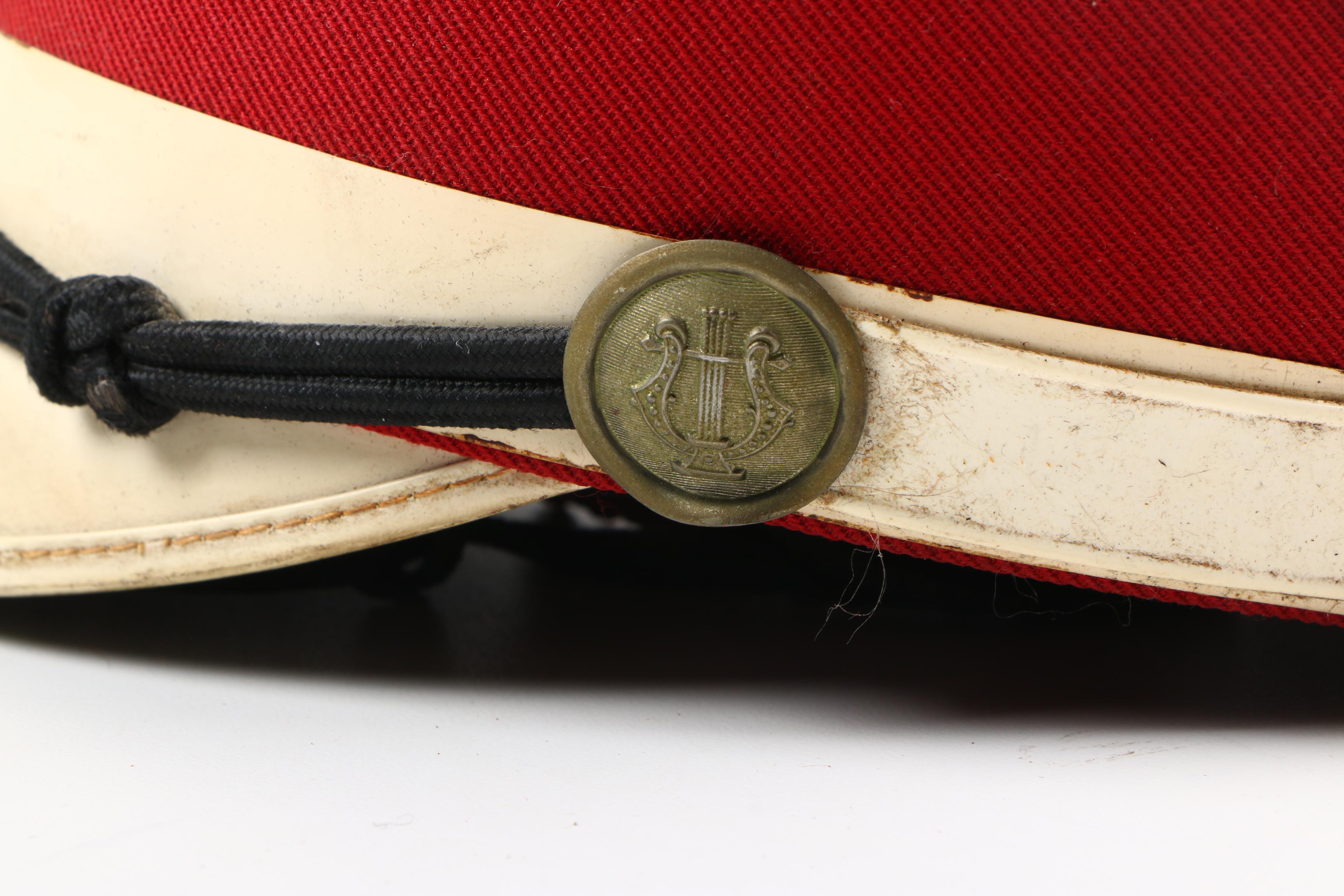 Vintage Marching Band Shako Hat