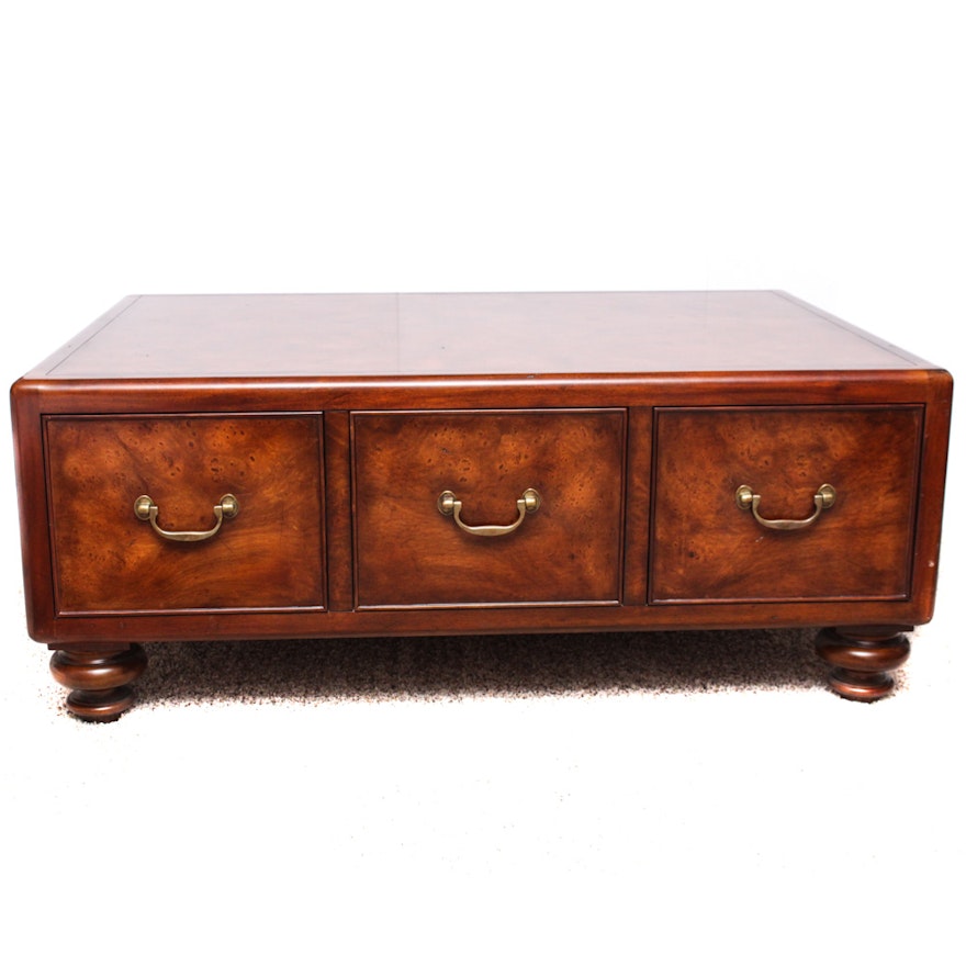 Mahogany Coffee Table By Thomasville