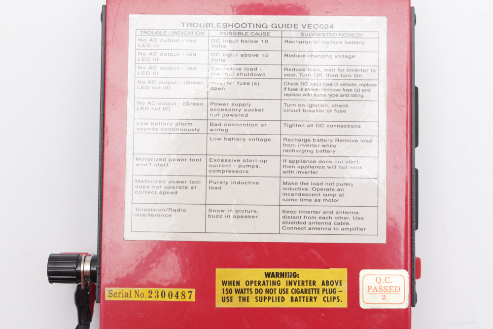 Vector 400 Watt Power Inverter