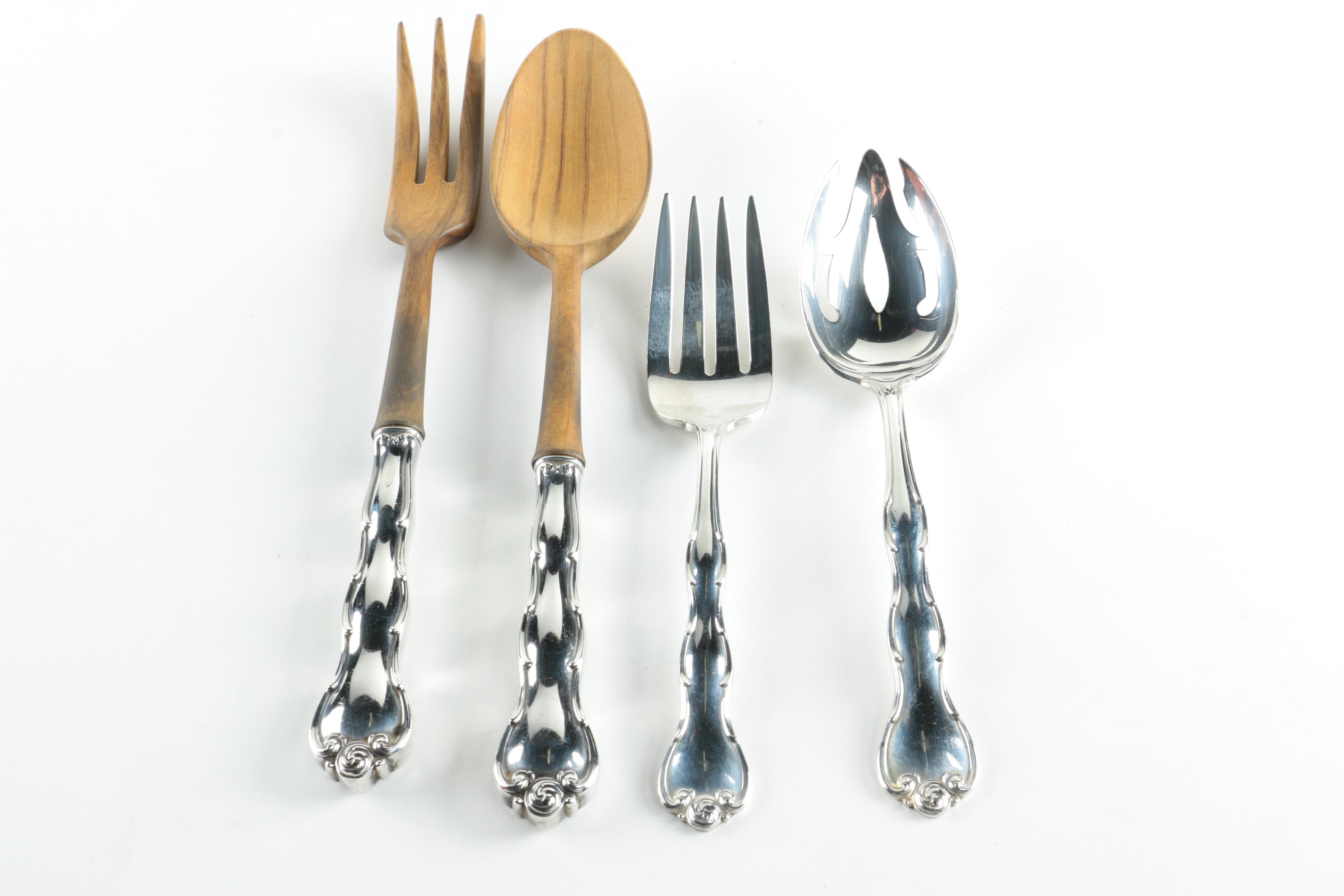 Gorham "Rondo" Sterling Silver Flatware Set