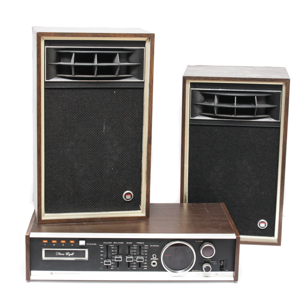 Electrophonic Stereo Eight with Speakers