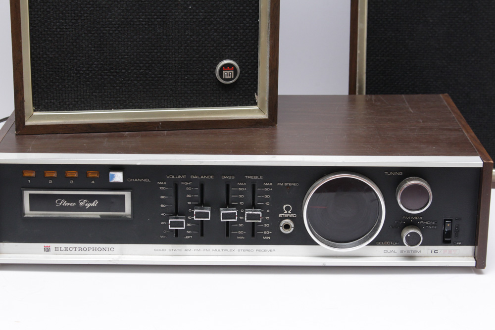 Electrophonic Stereo Eight with Speakers