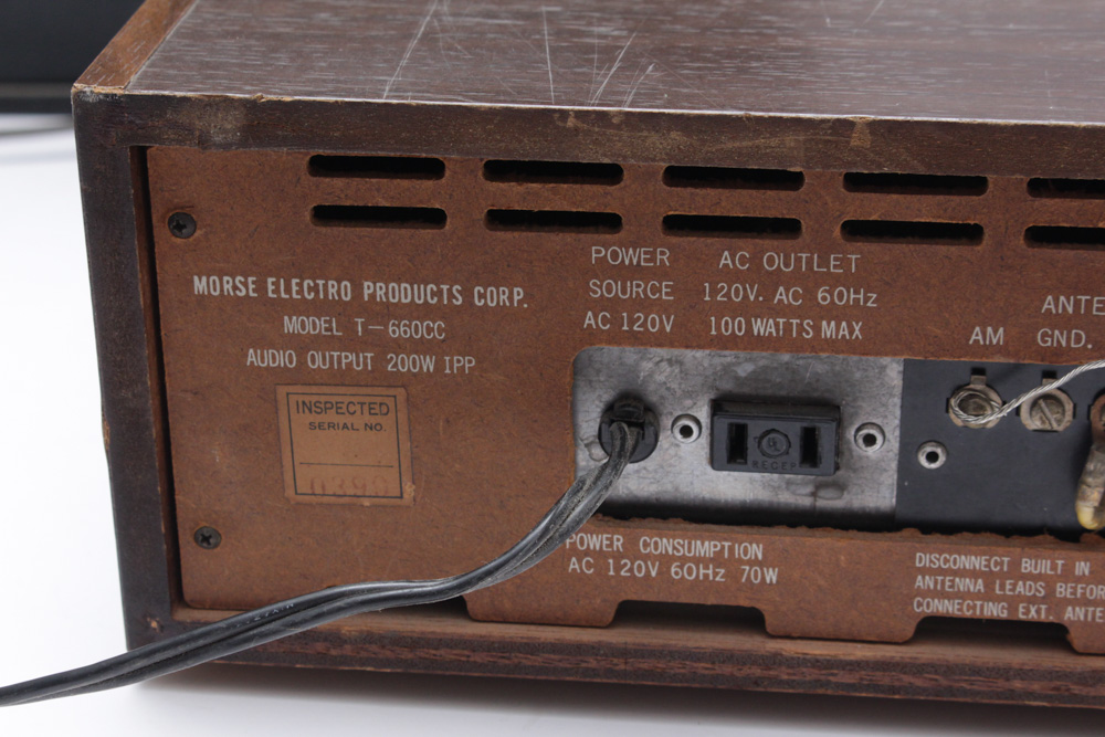 Electrophonic Stereo Eight with Speakers