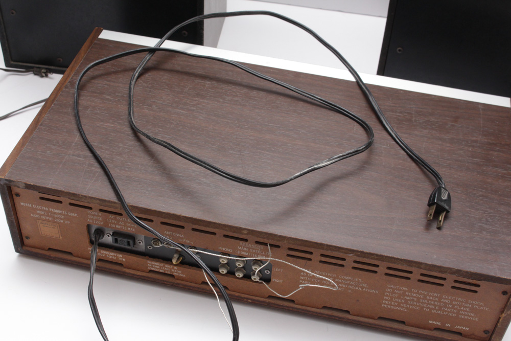 Electrophonic Stereo Eight with Speakers