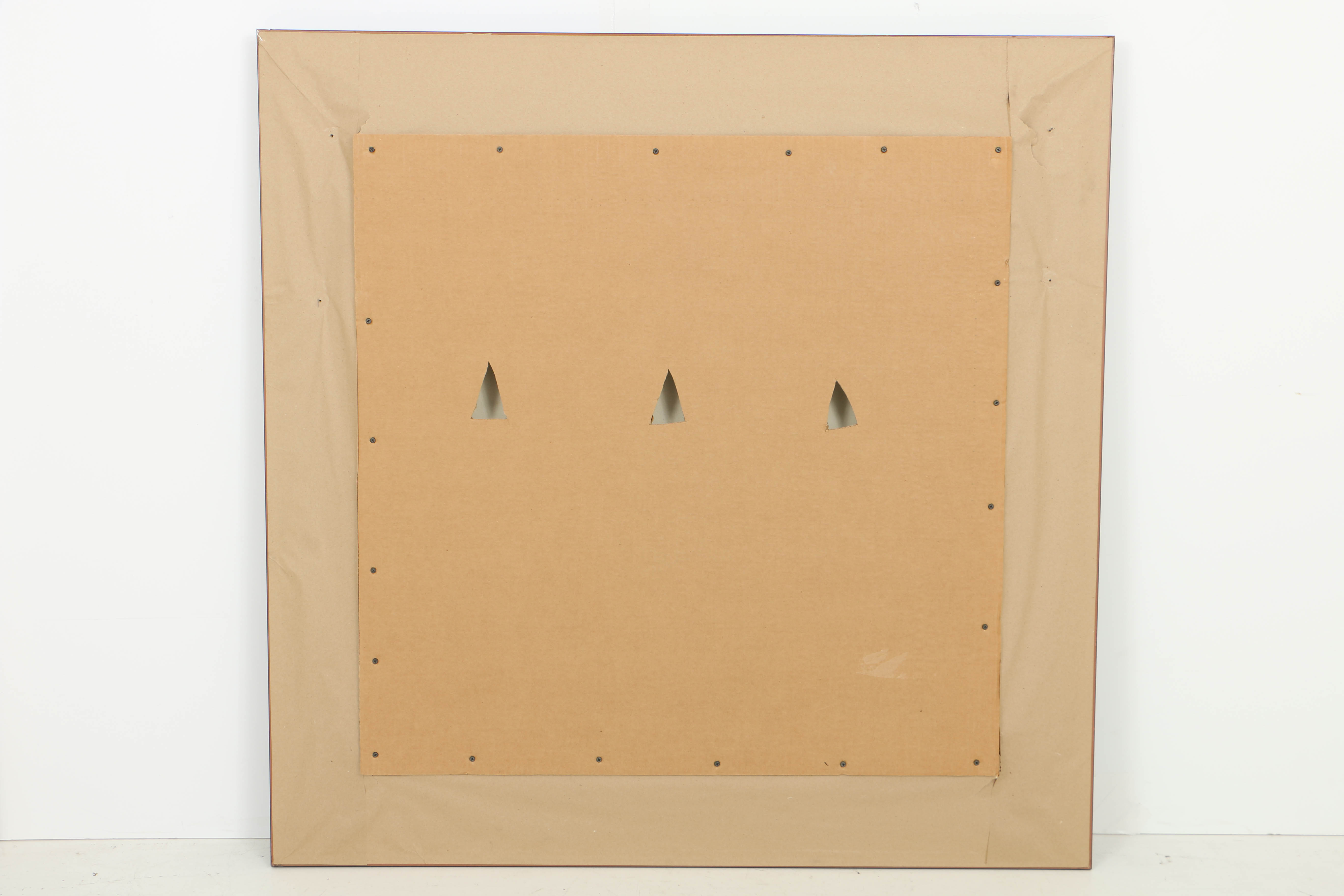 Kay Henderson Oil Painting on Canvas "Red Flowers and Basket"