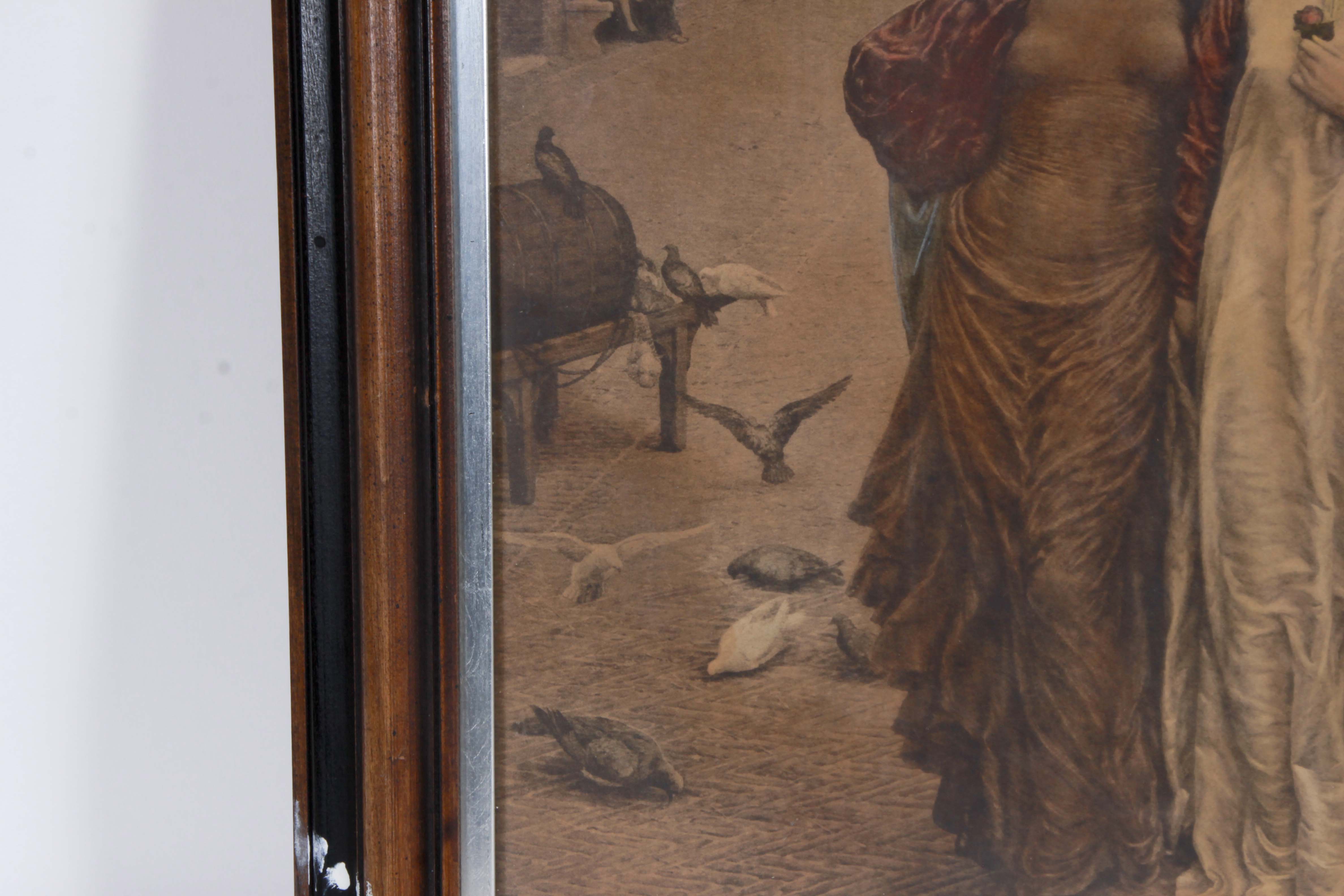 Vintage Framed Lithograph