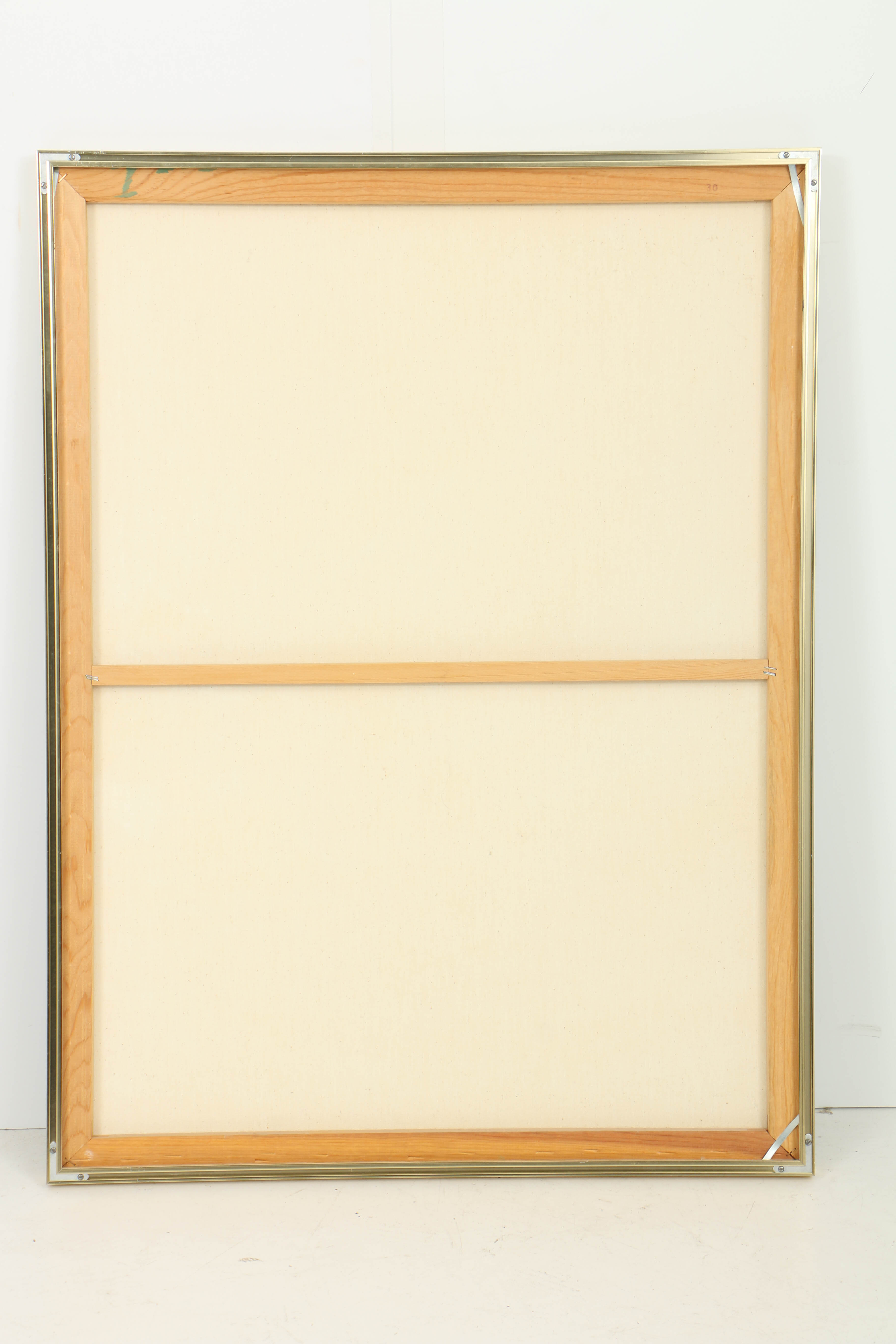 Kerry Hallam Abstract Oil Painting on Canvas of Marine Scene