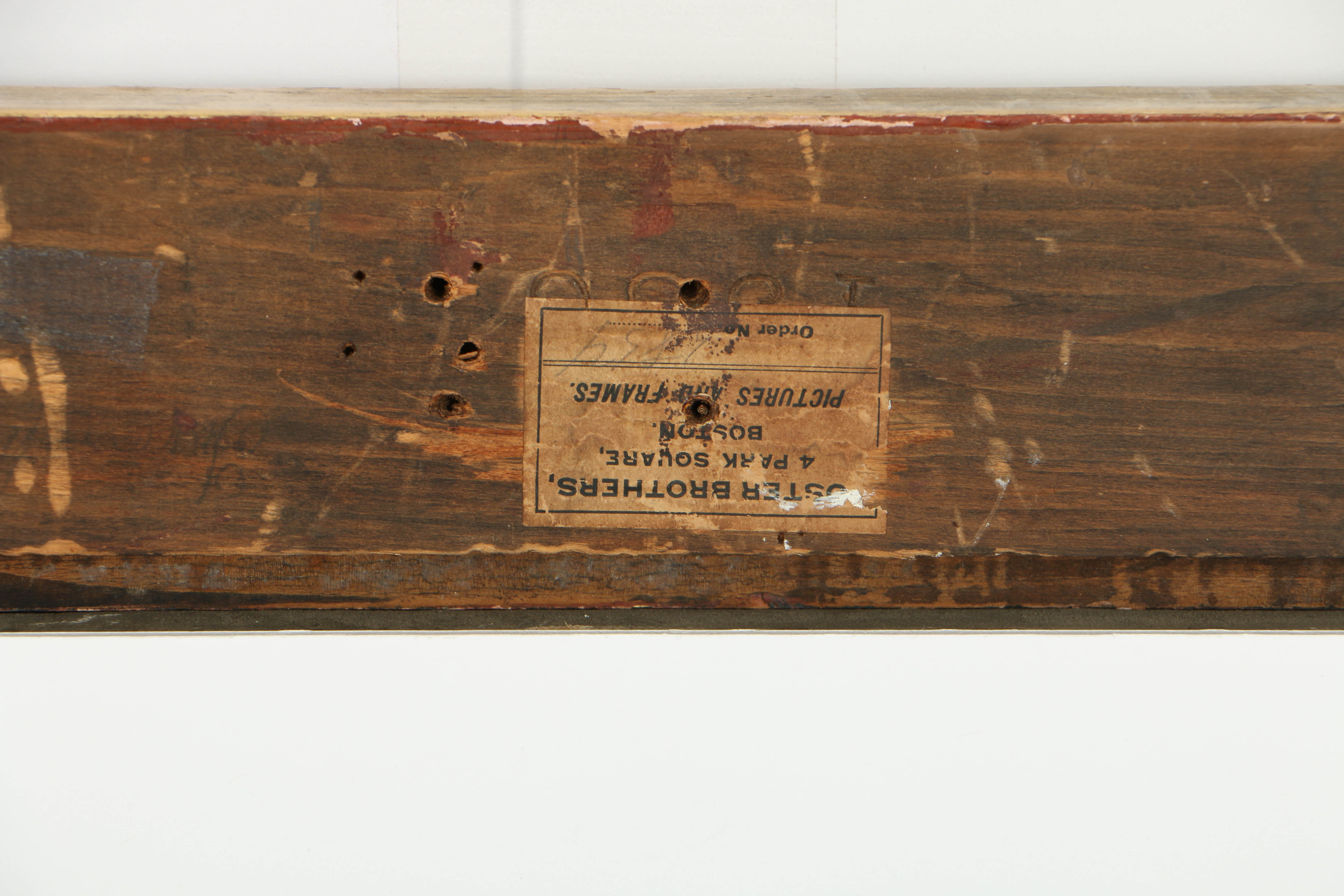 Joseph DeCamp Oil Painting on Canvas "Portrait of William Gilbert"