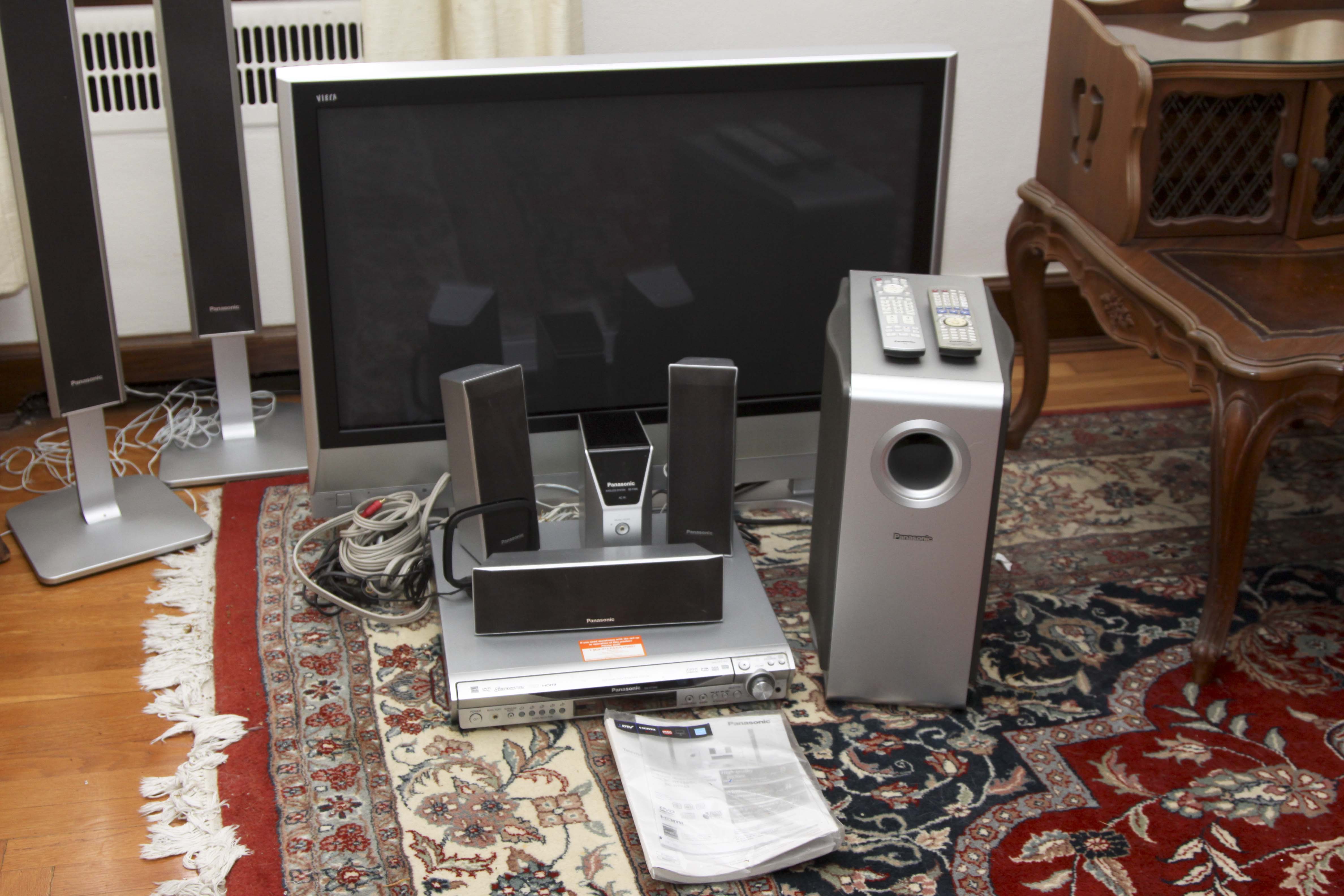 Panasonic Viera Plasma Television and Theatre System