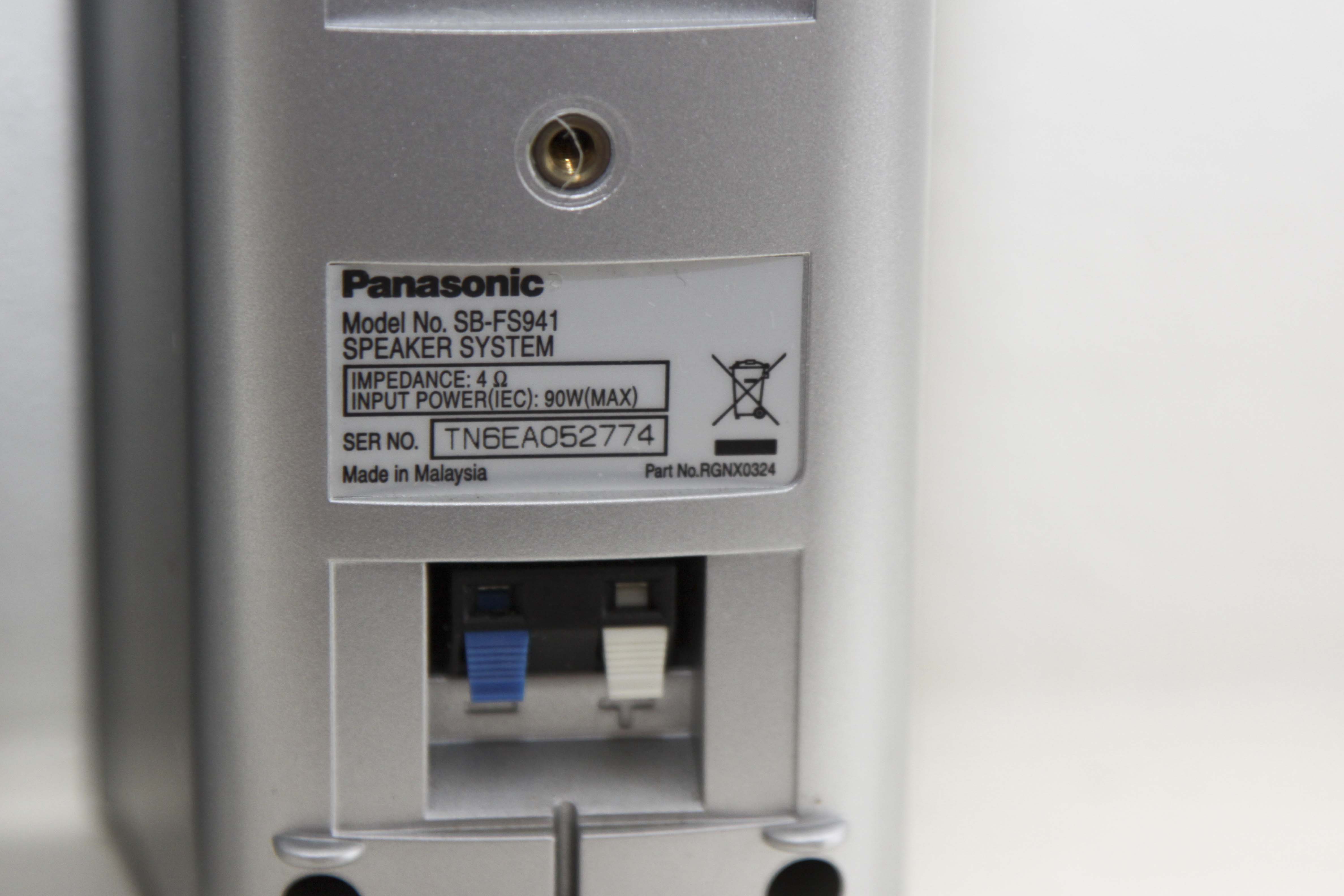 Panasonic Viera Plasma Television and Theatre System