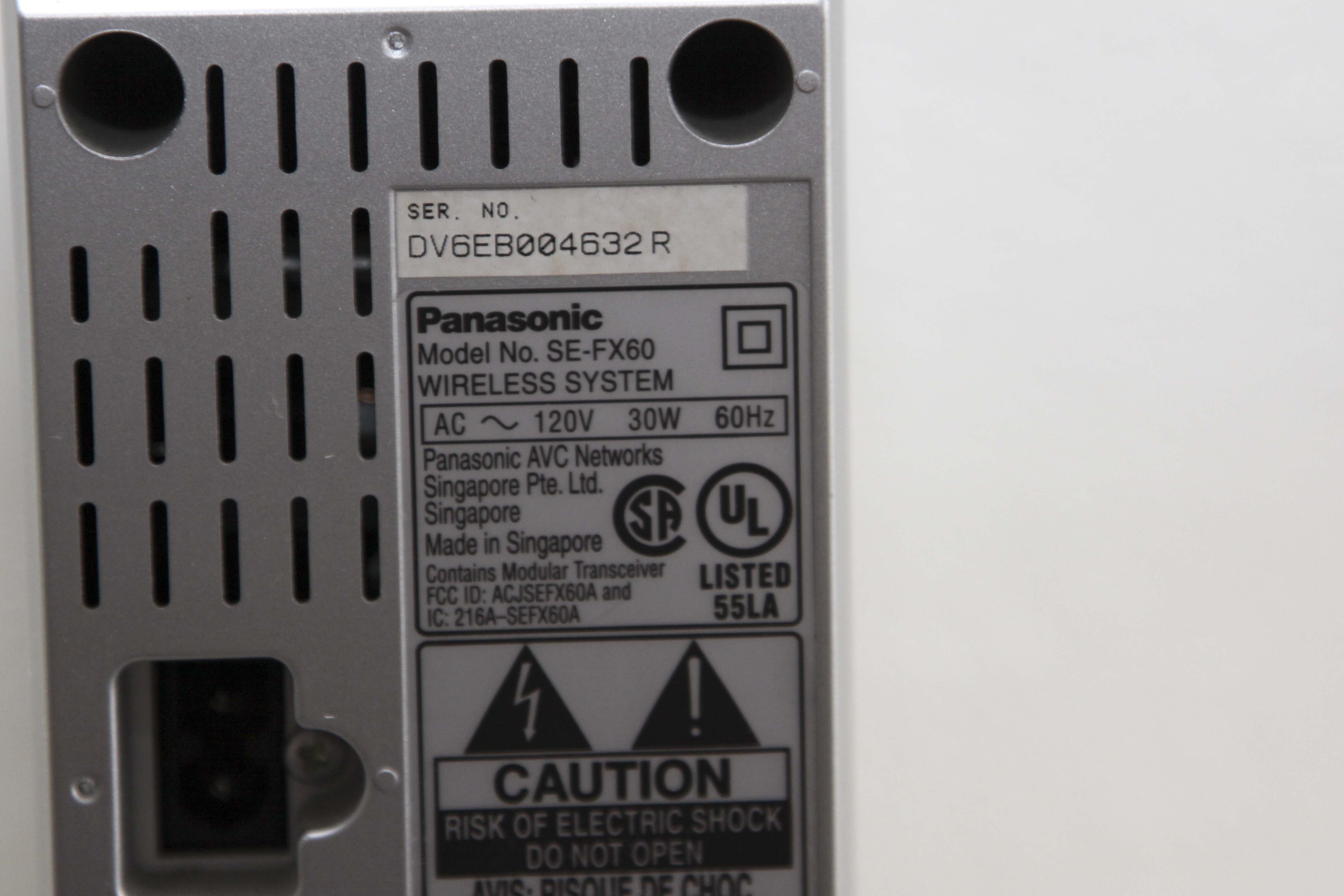 Panasonic Viera Plasma Television and Theatre System