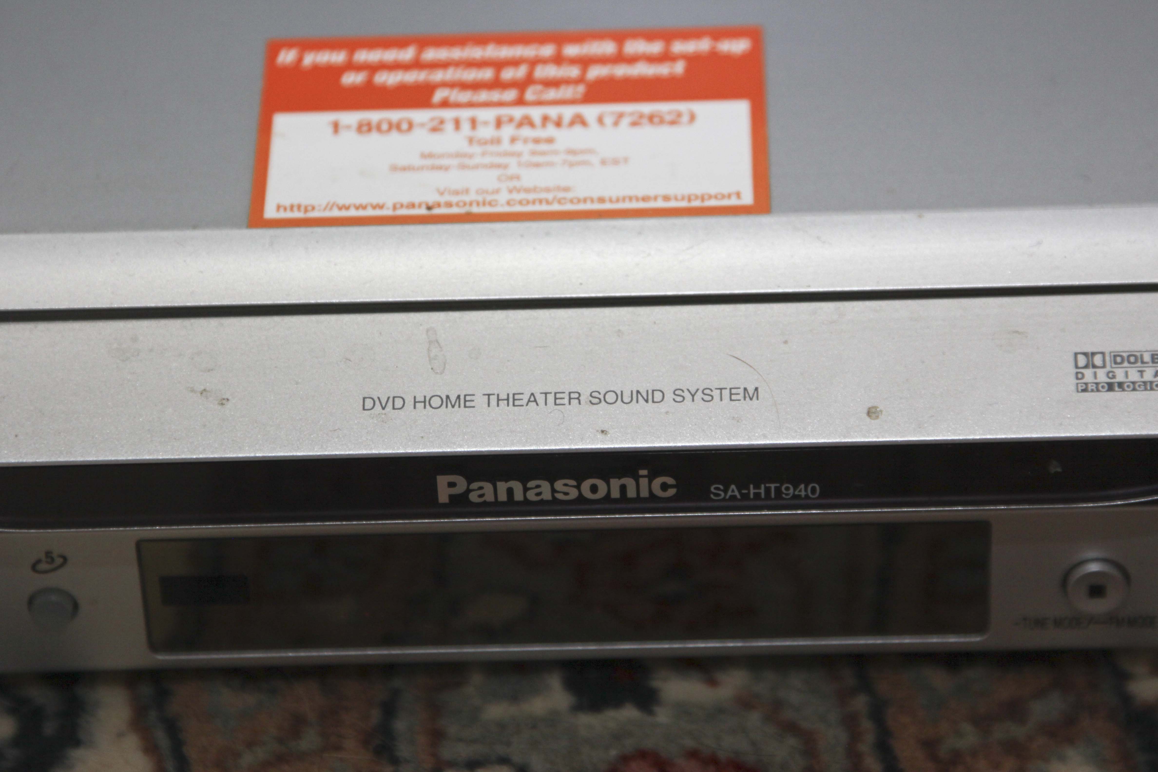 Panasonic Viera Plasma Television and Theatre System