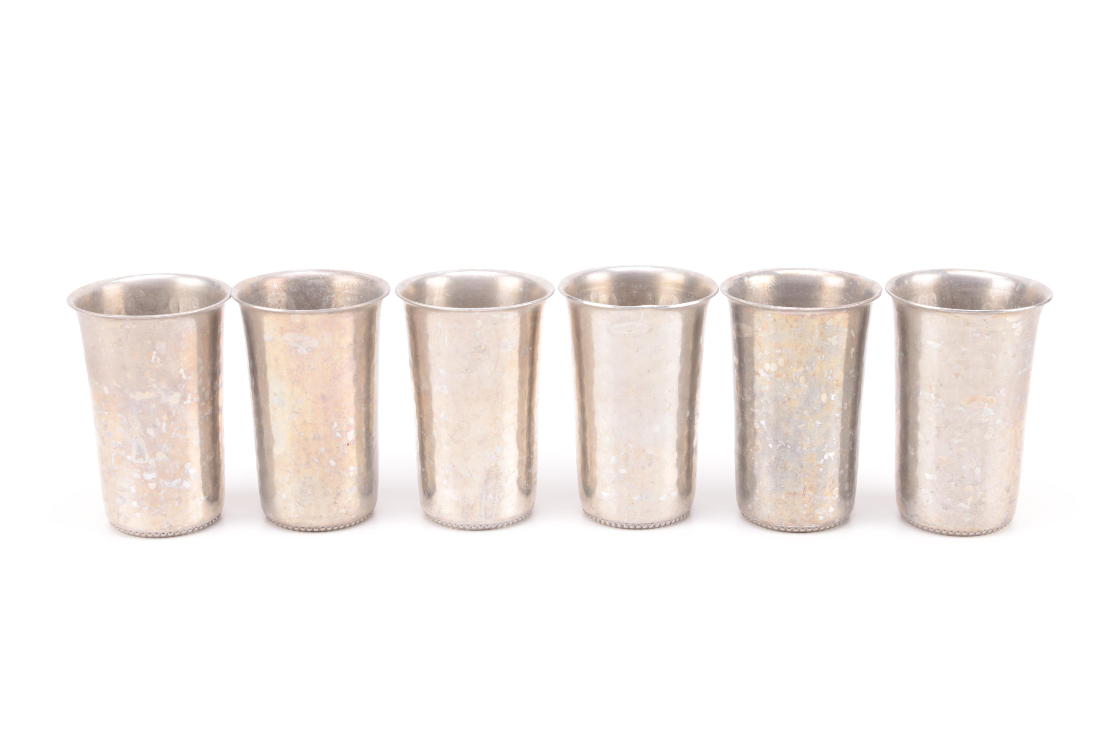 Vintage BW Buenilum Hand Hammered Aluminum Drinkware