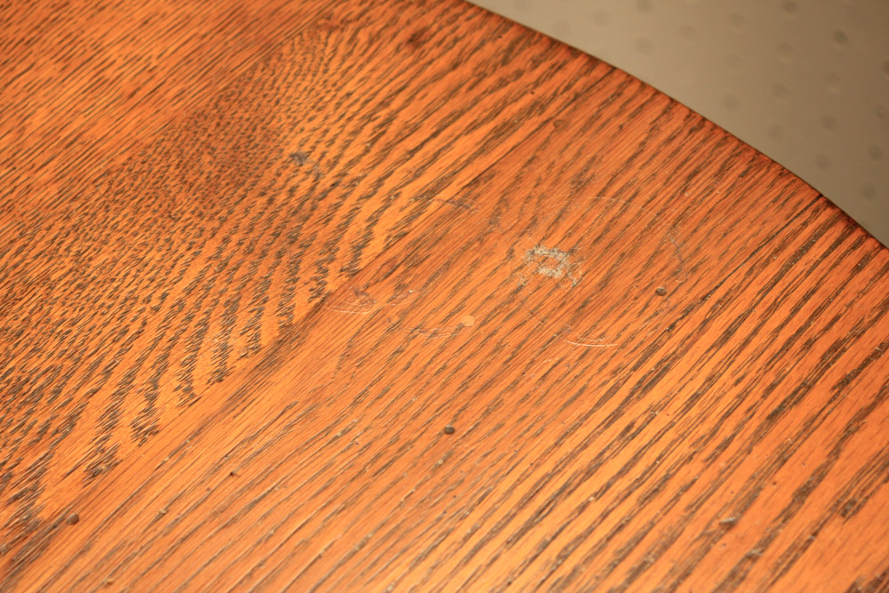 Antique Late Victorian Oak Dresser & Mirror