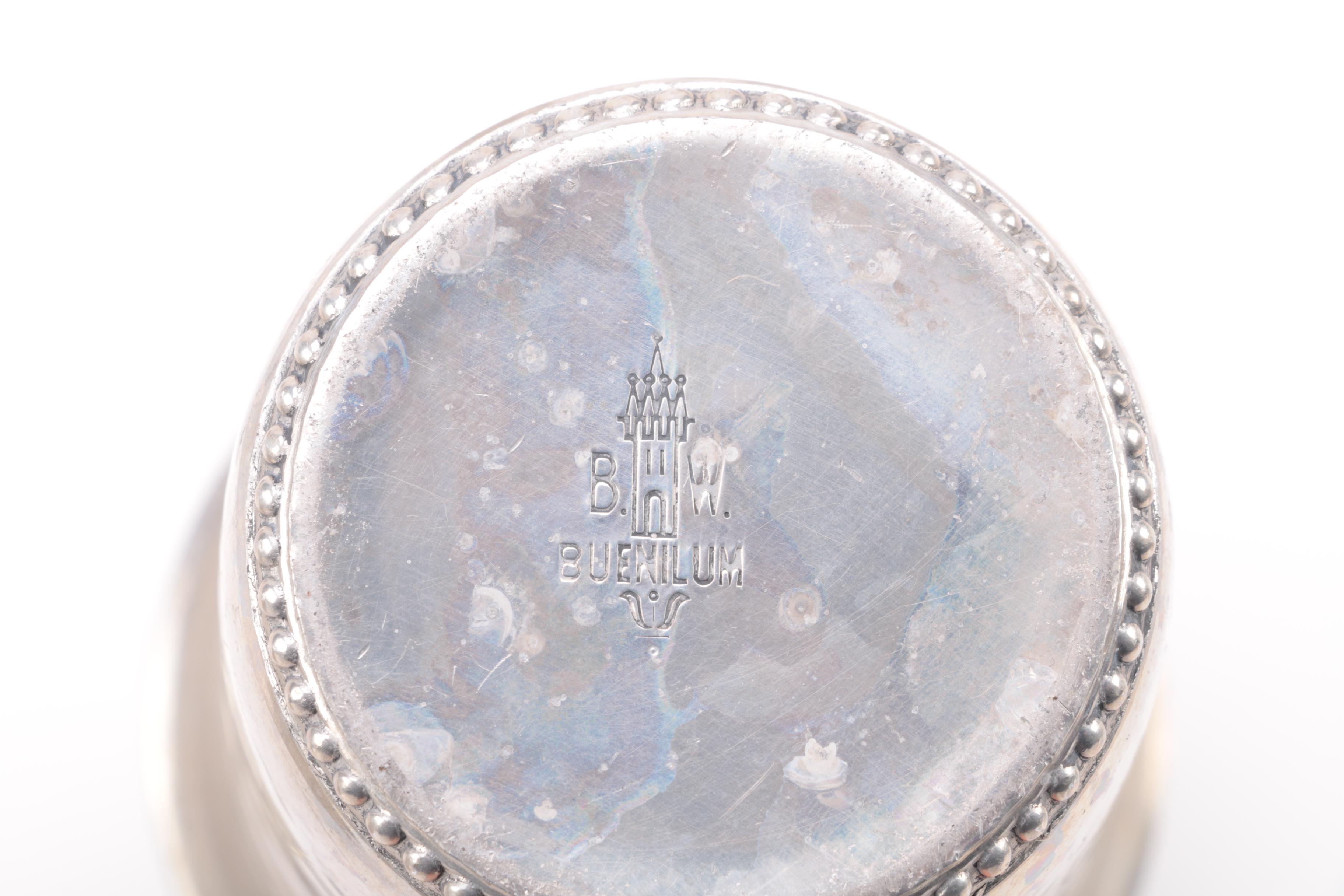 Vintage BW Buenilum Hand Hammered Aluminum Drinkware